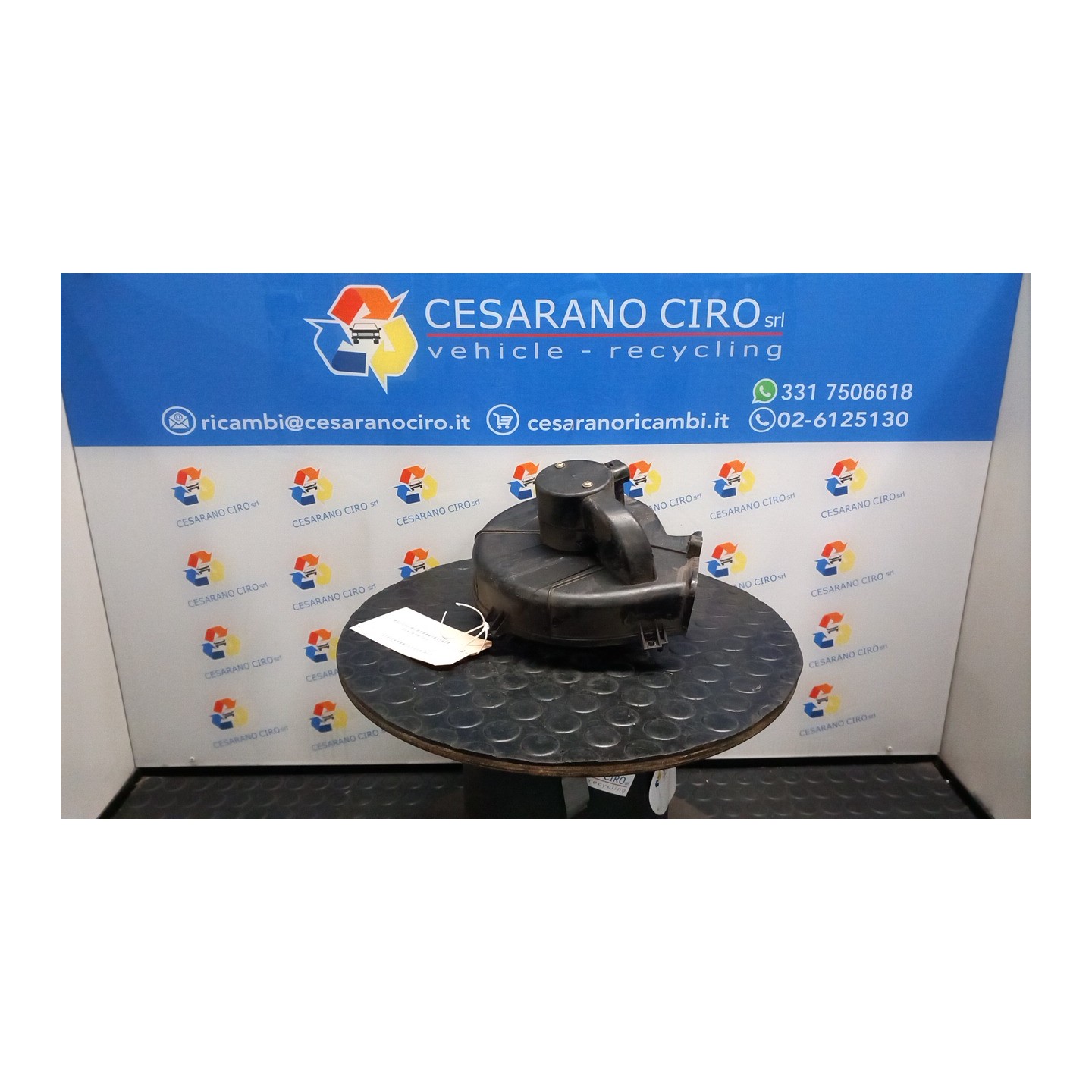 MOTORINO VENTILAZIONE ABITACOLO 098 FIAT SEICENTO (1E) (02/98-07/05) 187A1000 46722574
