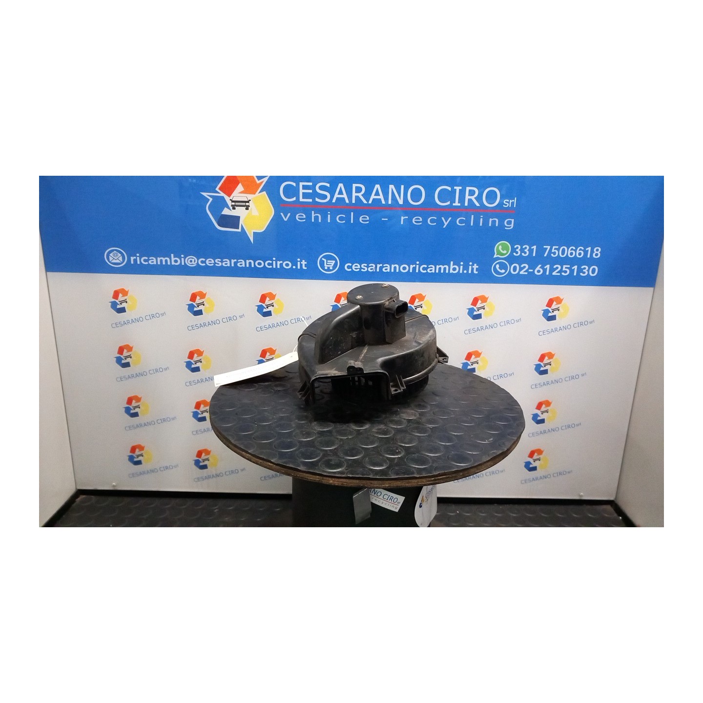 MOTORINO VENTILAZIONE ABITACOLO 098 FIAT SEICENTO (1E) (02/98-07/05) 187A1000 46722574