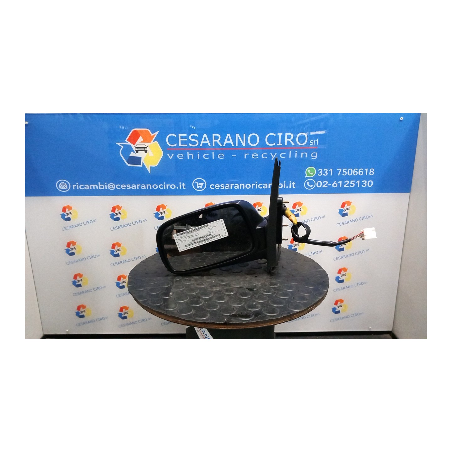 RETROVISORE EST. 12-02ELETTRICO SX. 100 TOYOTA YARIS (03/99-11/05)     (JPP) 1SZFE 8794052101