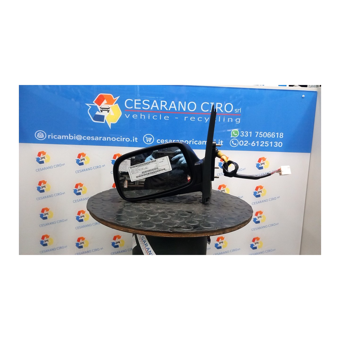 RETROVISORE EST. 12-02ELETTRICO SX. 100 TOYOTA YARIS (03/99-11/05)     (JPP) 1SZFE 8794052101