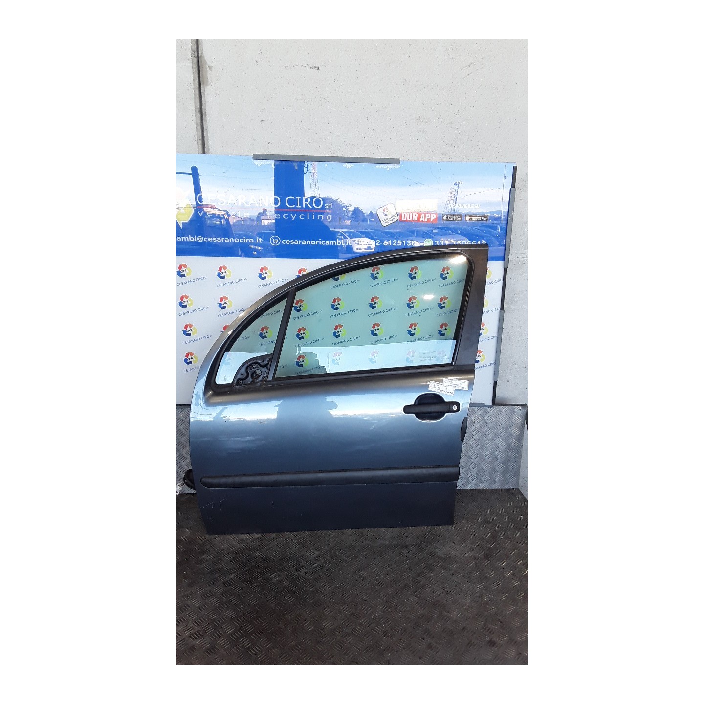 PORTA ANT. SX. 102 CITROEN C3 2A SERIE (09/05-11/10) HFX 9002Y4