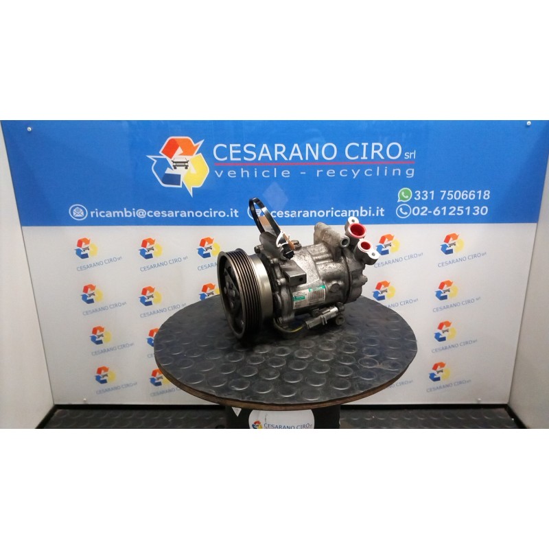 COMPRESSORE A/C 127 RENAULT CLIO 3A SERIE (07/05-05/09) K9KT7 8200651251