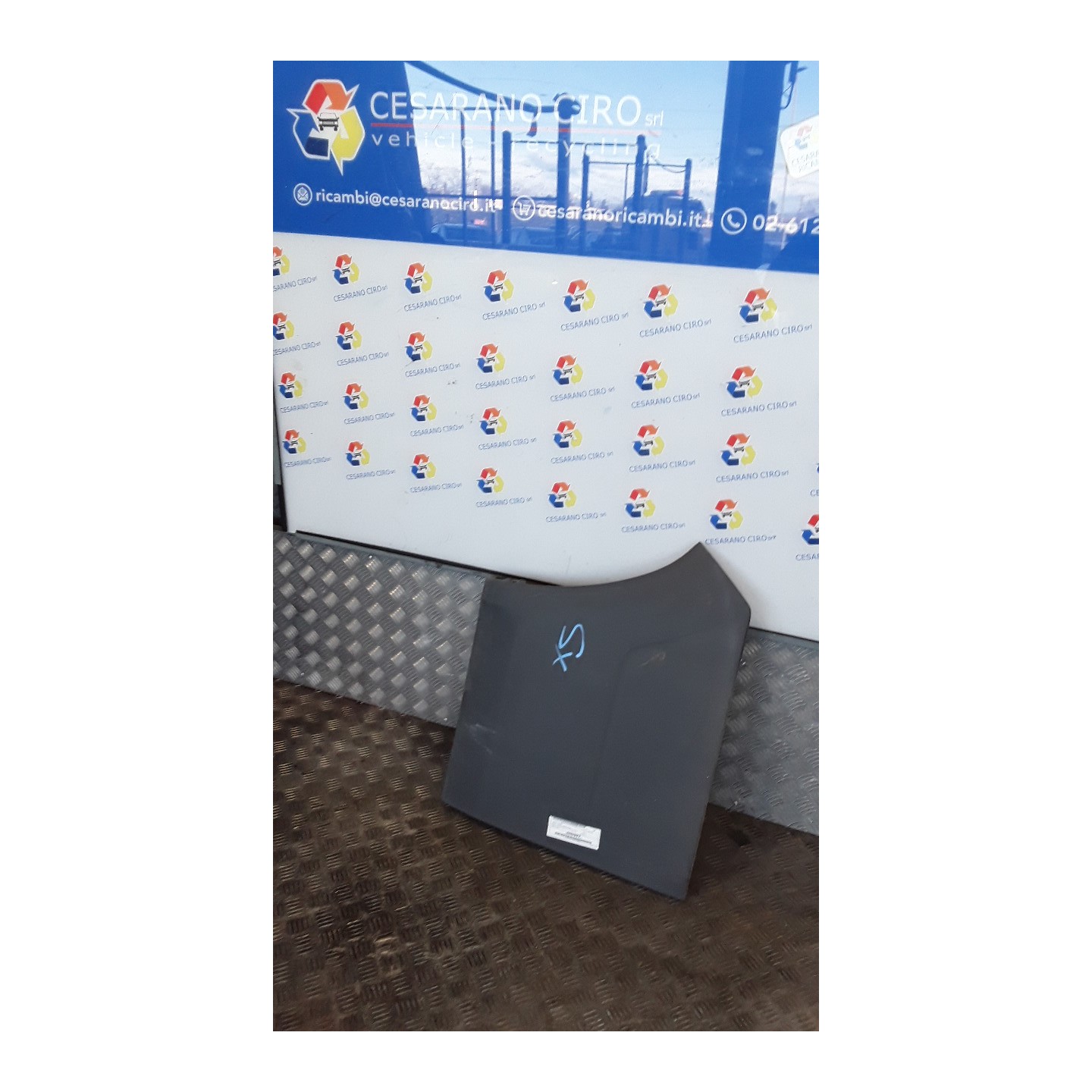 PARAURTI POST. LAT. SX. 131 CITROEN JUMPER FURGONE (06/06-) 4HV 7410AP