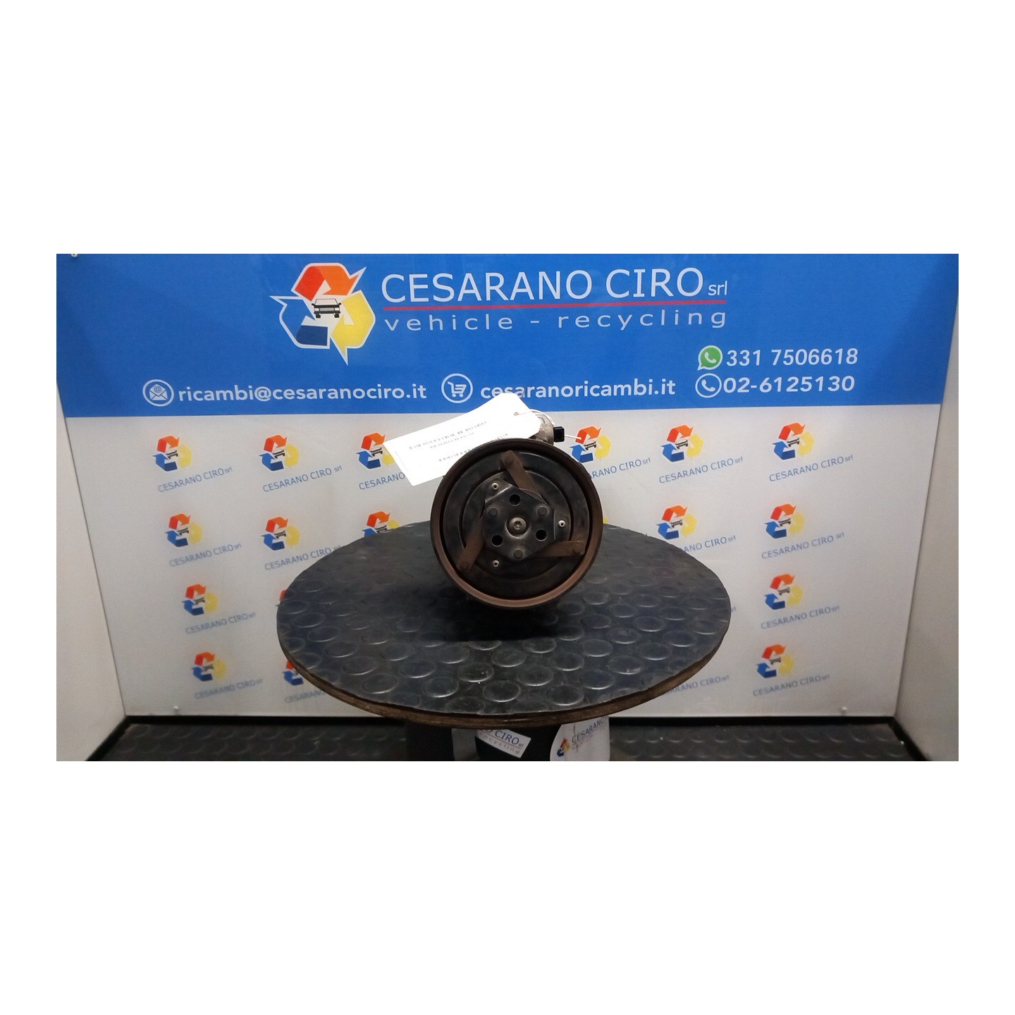 COMPRESSORE A/C 140 RENAULT SCENIC 2A SERIE (06/03-08/09) K4MT7 8200316164