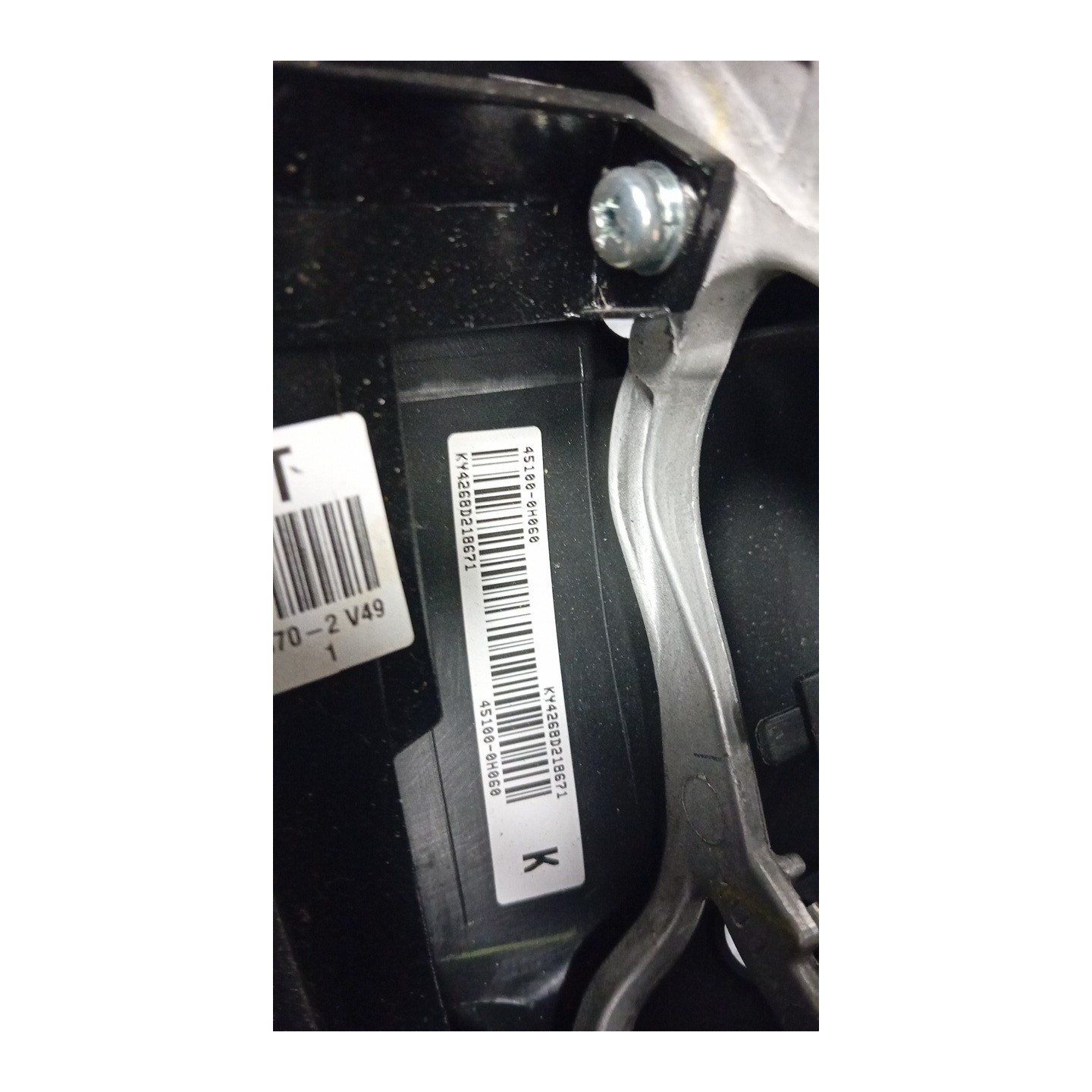 VOLANTE PELLE 162 TOYOTA AYGO 2A SERIE (06/14-0506/18 1KR-FE 451000H060B1