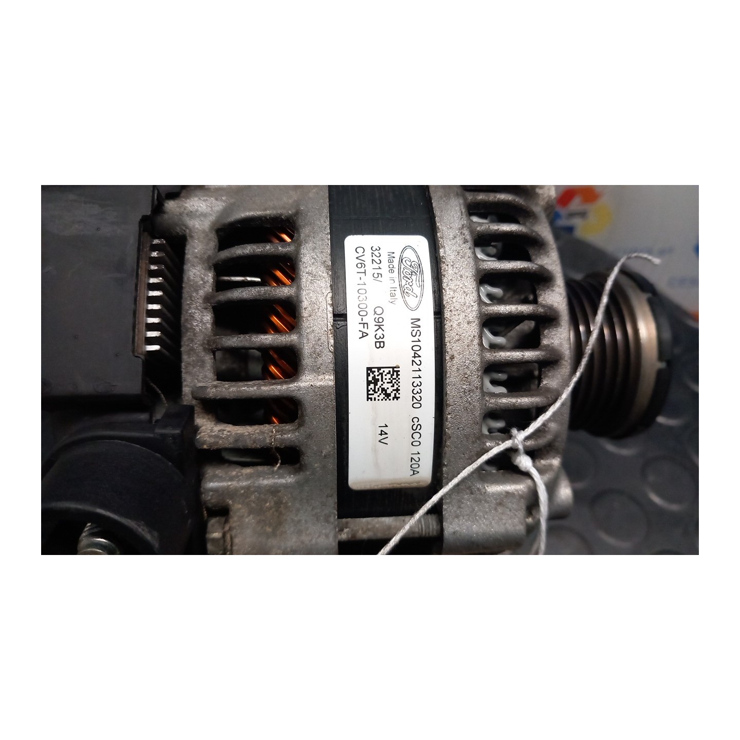 ALTERNATORE 120AMP 176 FORD FIESTA (CCN) (11/12-) P4JD 1795985