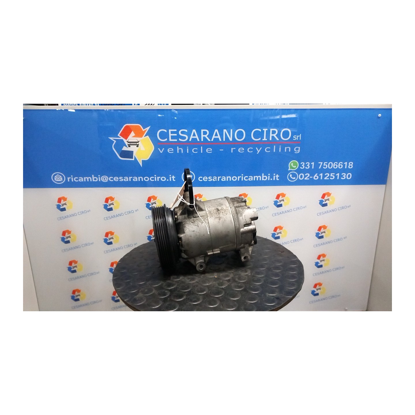 COMPRESSORE A/C 189 RENAULT MEGANE 2A SERIE (09/02-02/06) K9KF7 8200316164
