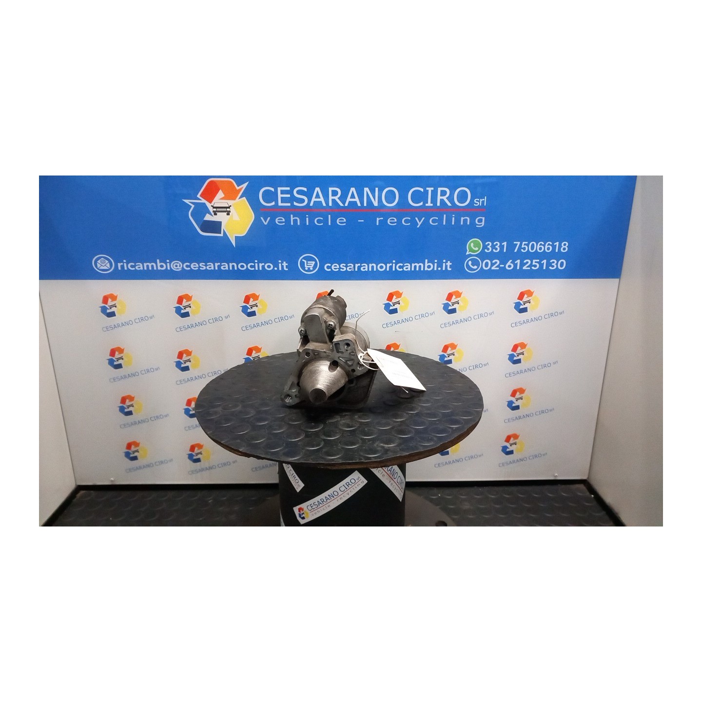 MOTORINO AVVIAMENTO 191 RENAULT MEGANE 2A SERIE (09/02-02/06) K9KF7 8200584685
