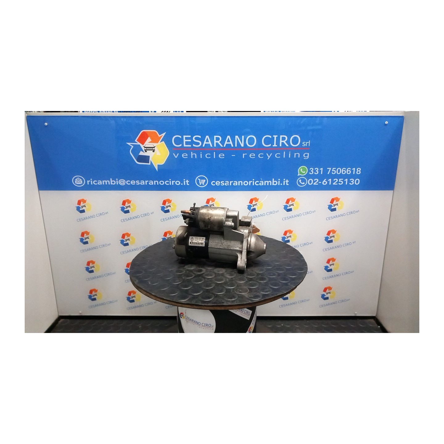 MOTORINO AVVIAMENTO 191 RENAULT MEGANE 2A SERIE (09/02-02/06) K9KF7 8200584685