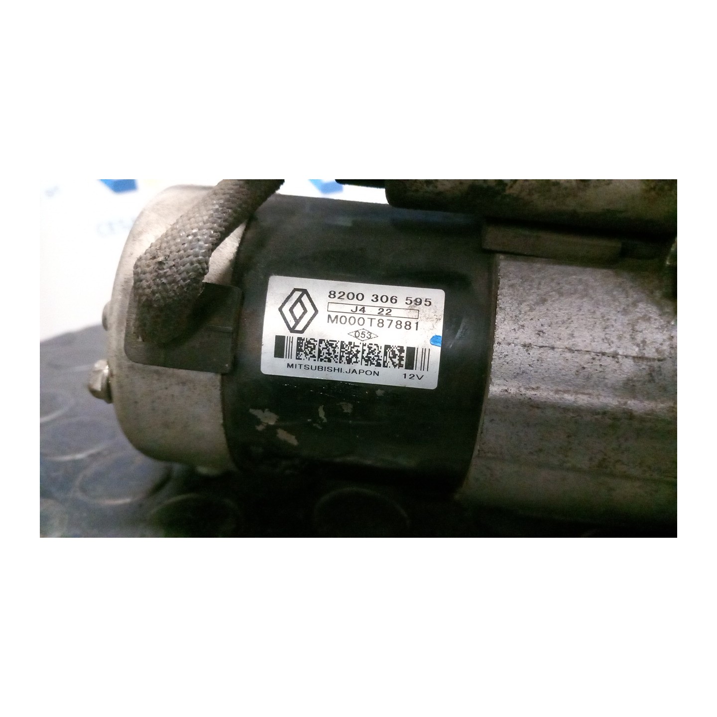 MOTORINO AVVIAMENTO 191 RENAULT MEGANE 2A SERIE (09/02-02/06) K9KF7 8200584685
