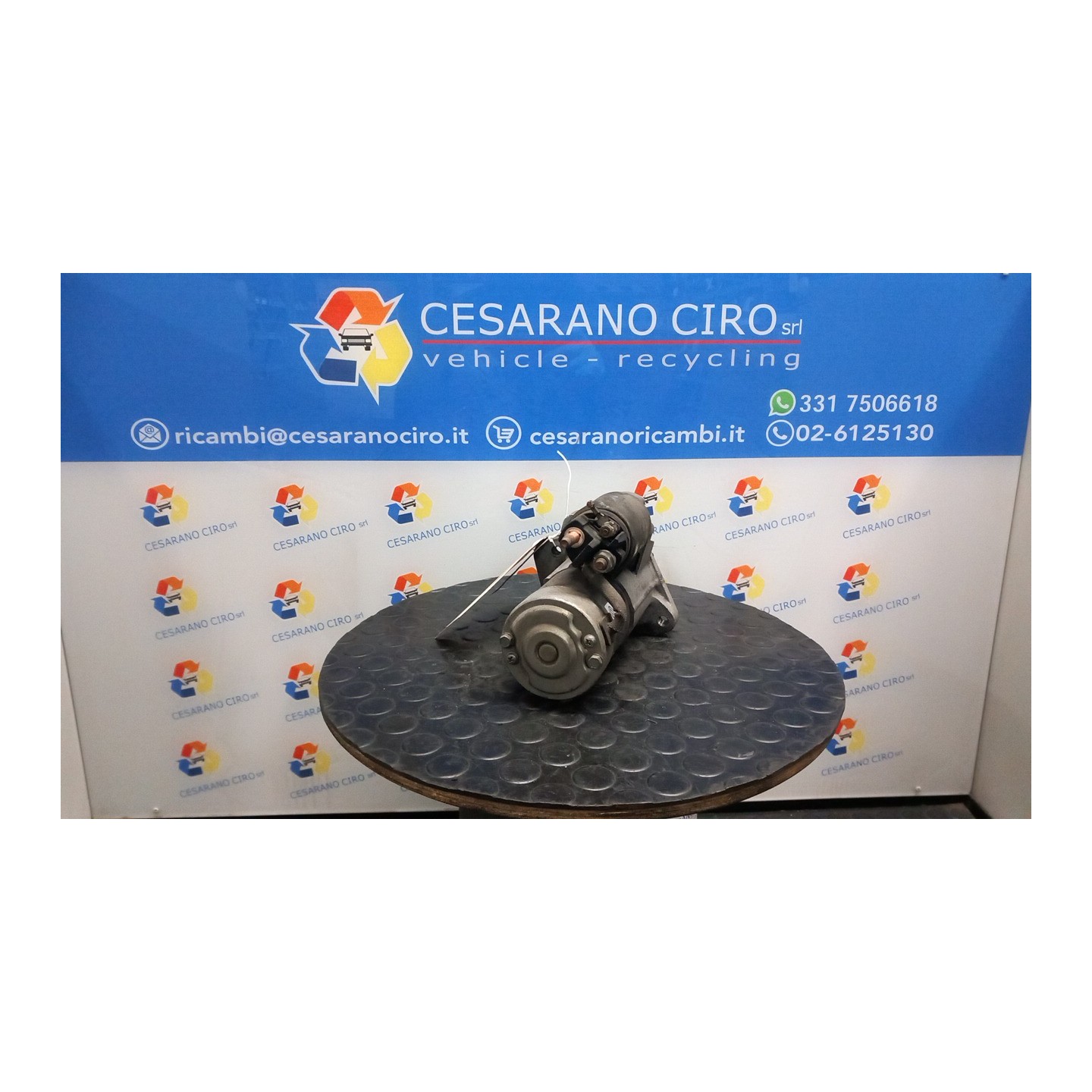MOTORINO AVVIAMENTO 191 RENAULT MEGANE 2A SERIE (09/02-02/06) K9KF7 8200584685