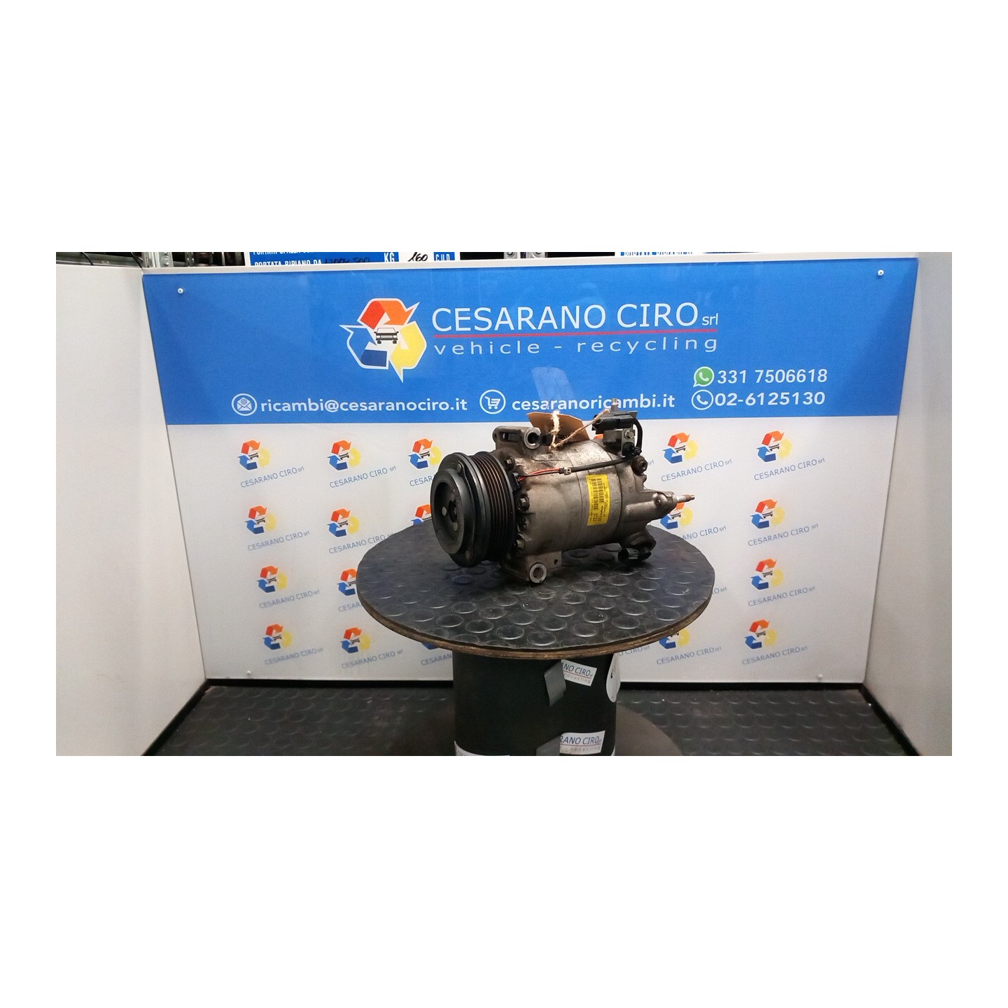 COMPRESSORE A/C 022 FORD FIESTA (CCN) (11/12-) P4JD 1923318