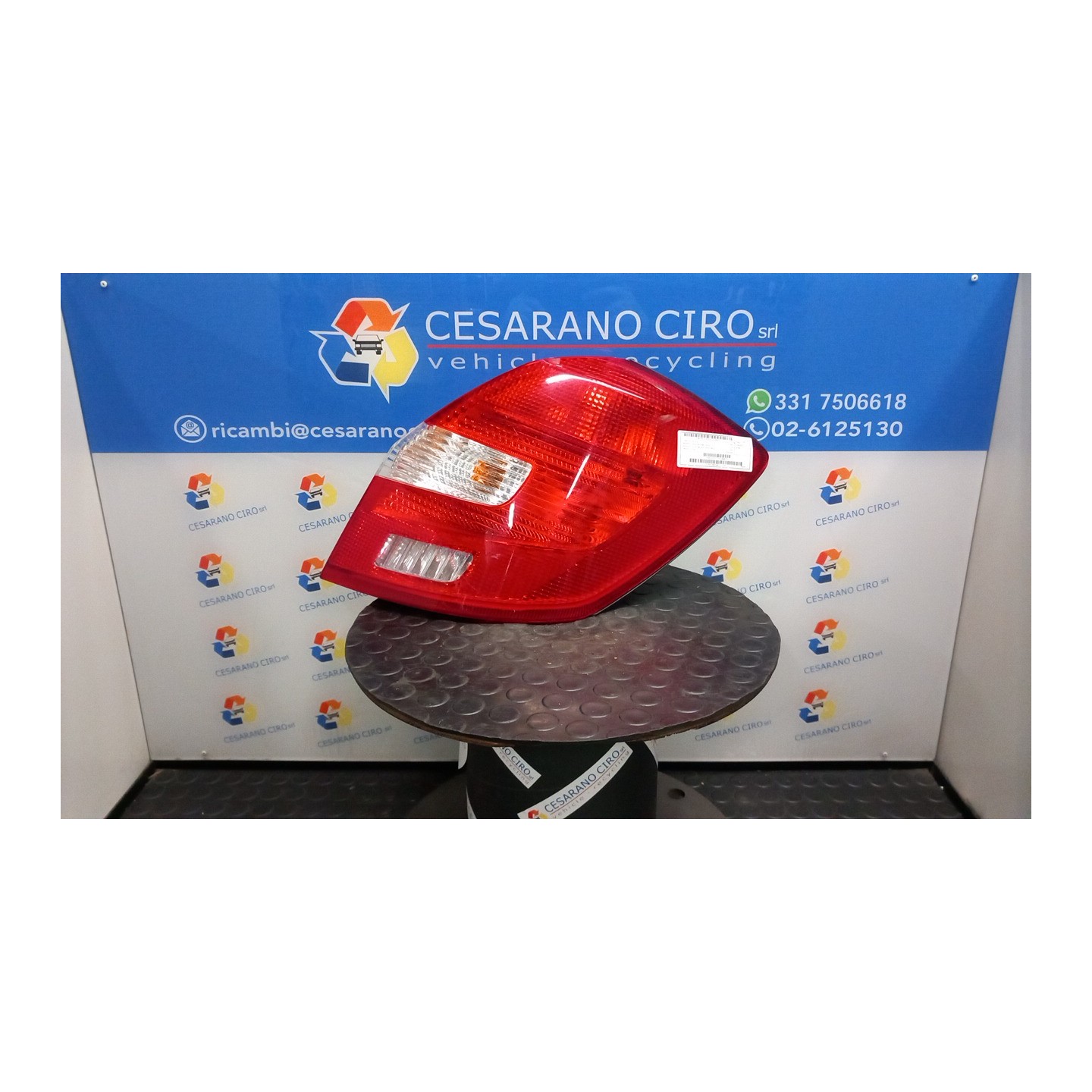 FANALE POST. DX. 031 SKODA FABIA (54) (04/07-03/15) CGP 5J6945112