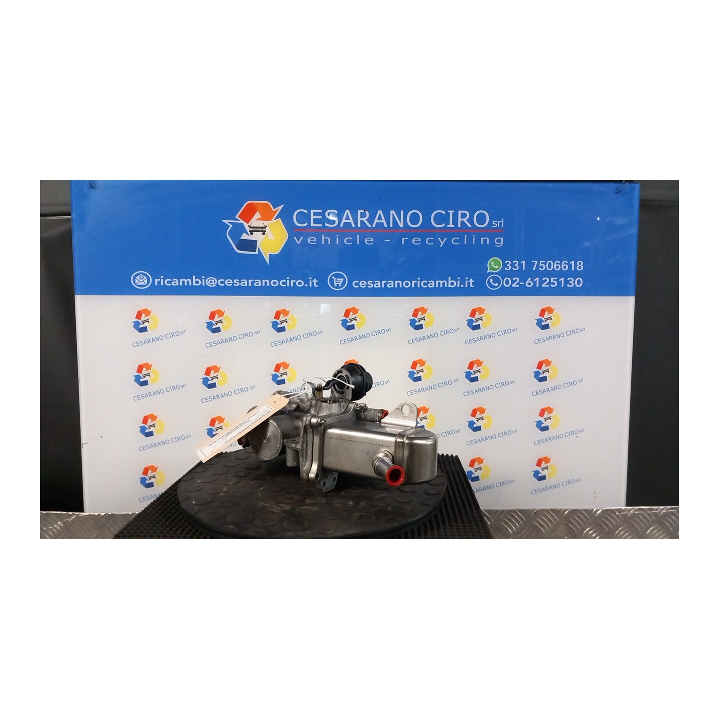 VALVOLA EGR 045 RENAULT MEGANE 3A SERIE (10/08-) F9QN8 147106293R