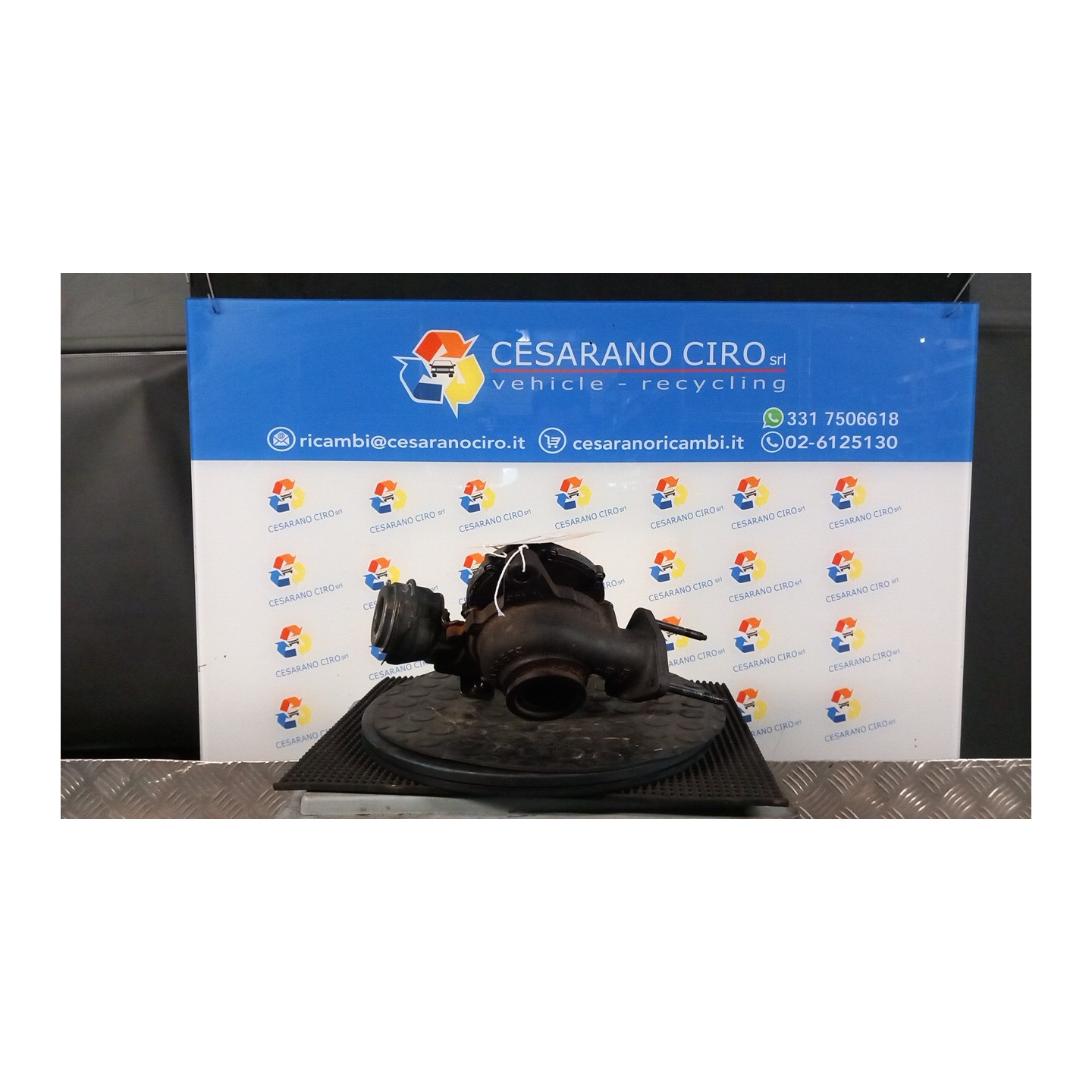 TURBOCOMPRESSORE ROTAZ. 046 RENAULT MEGANE 3A SERIE (10/08-) F9QN8 7711497406