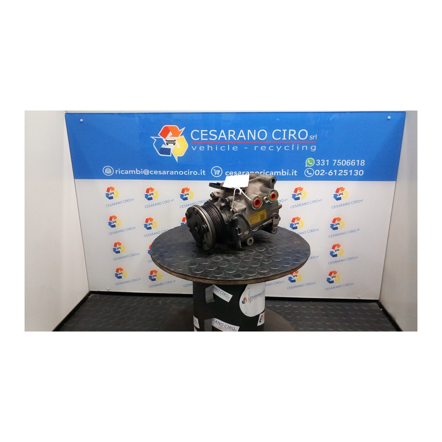 COMPRESSORE A/C 014 FORD FIESTA (CBK) (12/05-12/08) FUJA 1547513