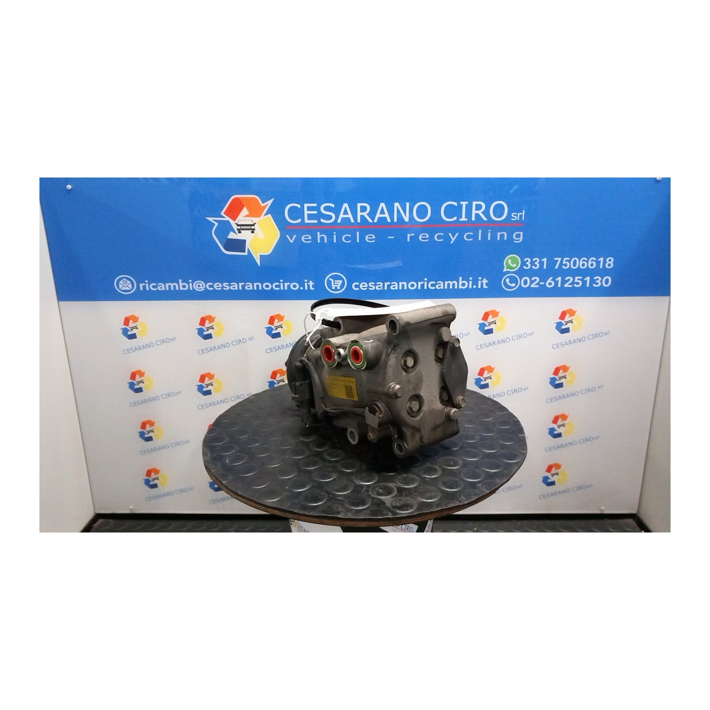 COMPRESSORE A/C 014 FORD FIESTA (CBK) (12/05-12/08) FUJA 1547513