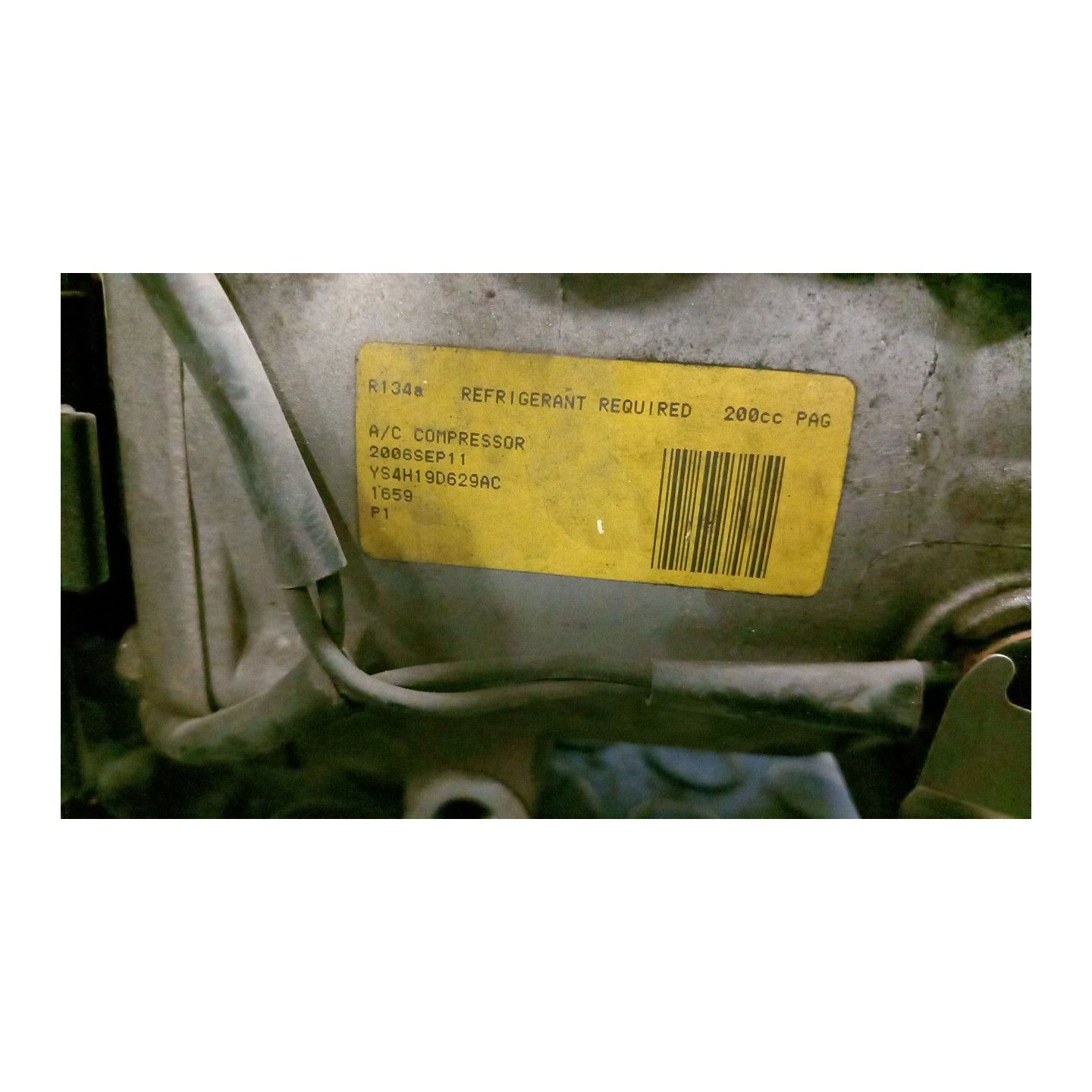 COMPRESSORE A/C 014 FORD FIESTA (CBK) (12/05-12/08) FUJA 1547513