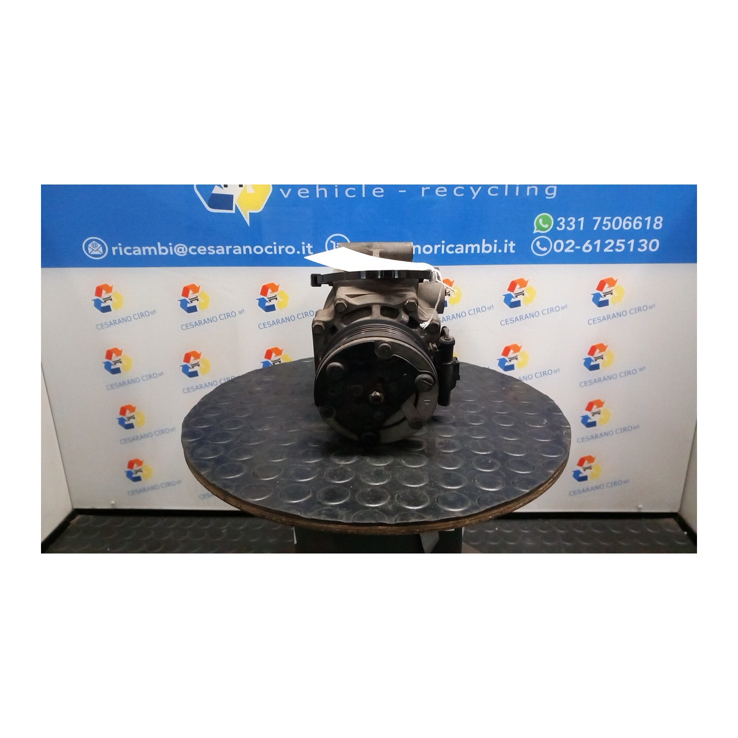 COMPRESSORE A/C 014 FORD FIESTA (CBK) (12/05-12/08) FUJA 1547513