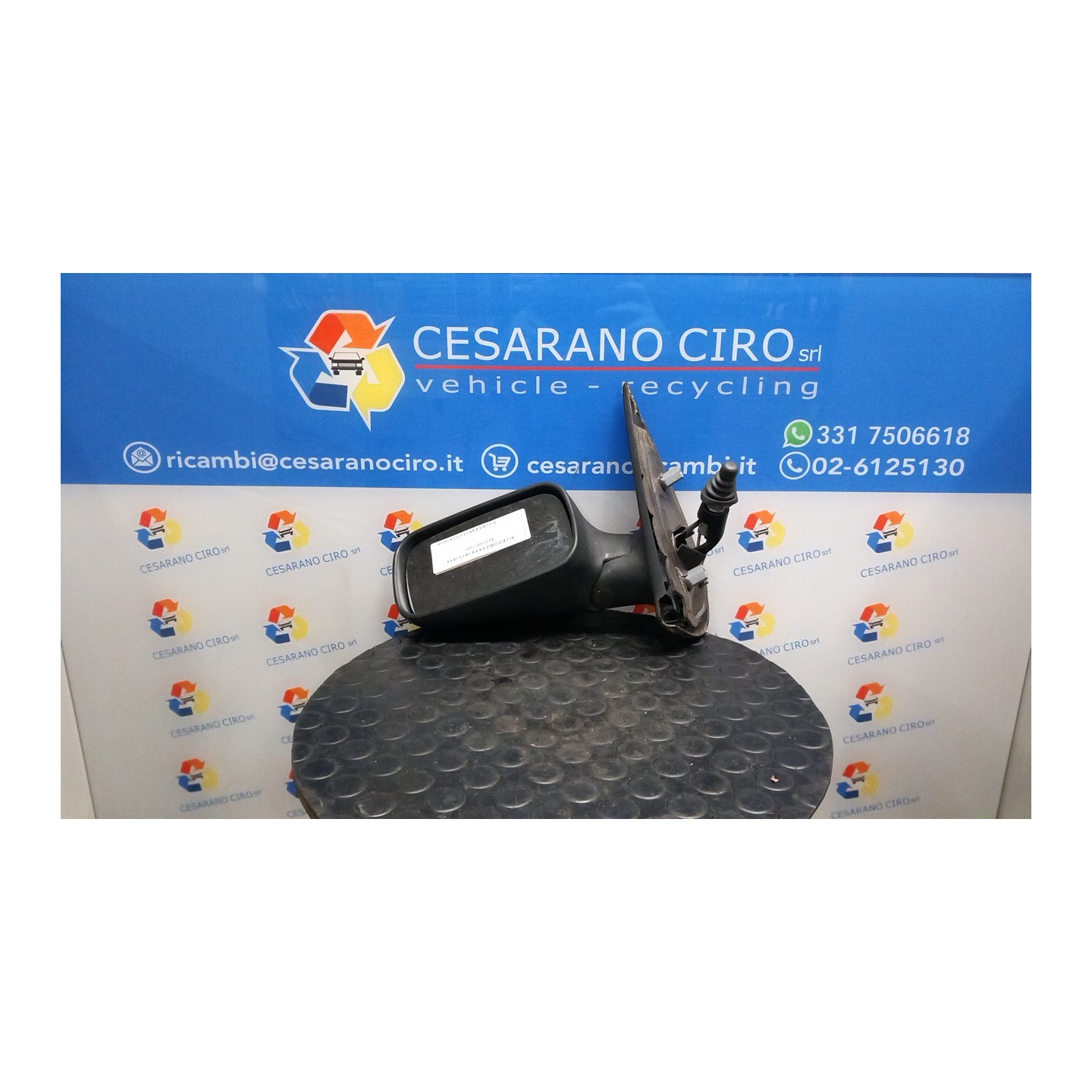 RETROVISORE EST. SX. 056 FIAT PUNTO 1A SERIE (11/93-10/99) 176A8000 5895317