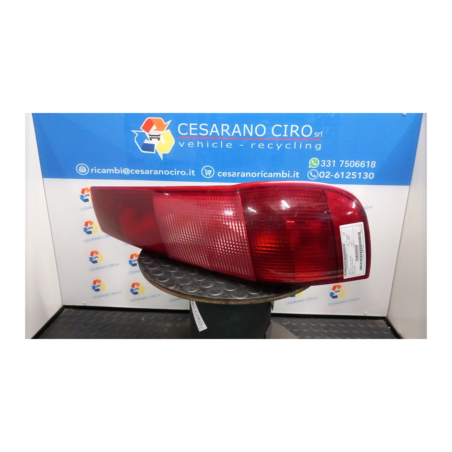 FANALE POST. DX. 061 FIAT PUNTO 1A SERIE (11/93-10/99) 176A8000 7730722