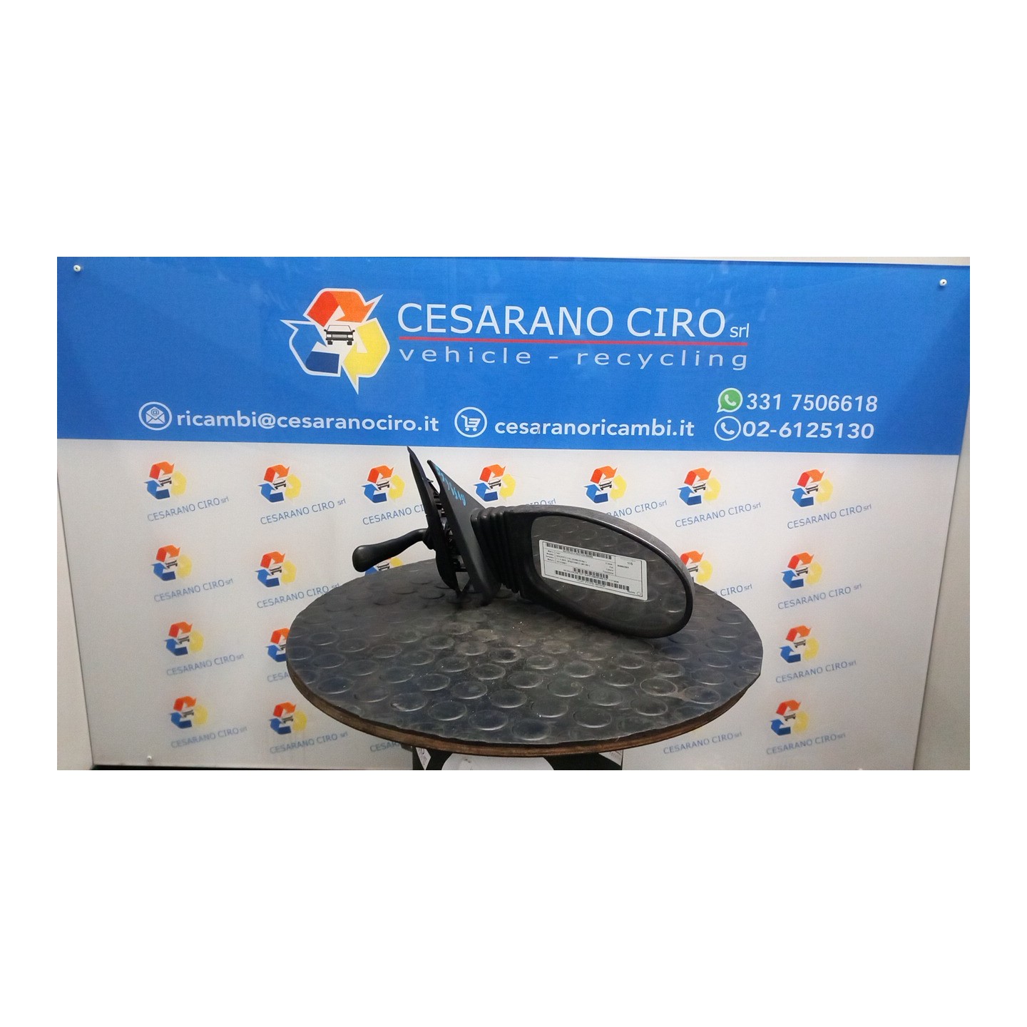 RETROVISORE EST. SUPPLEMENTARE DX. 069 FIAT SEICENTO (1E) (02/98-07/05) 187A1000 71713838