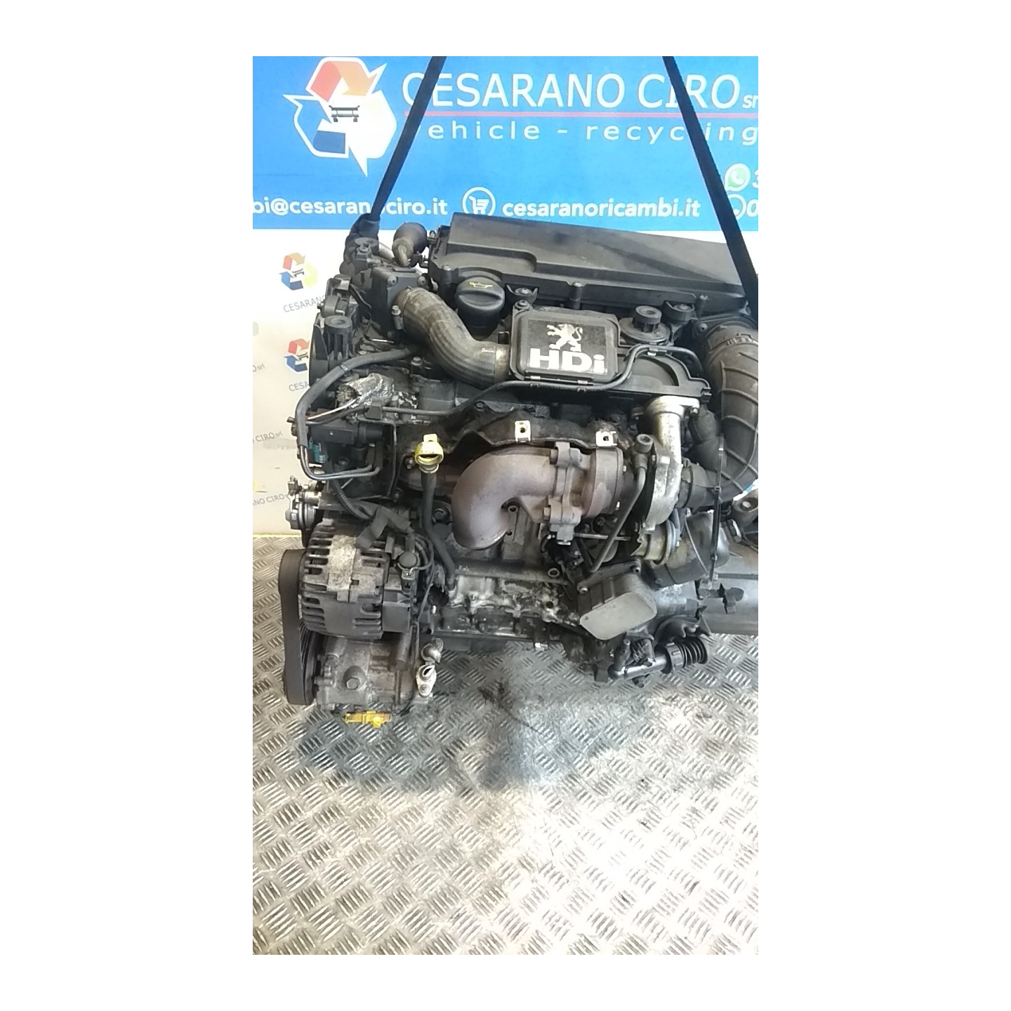 MOTORE SEMICOMPL. EURO 3 003 PEUGEOT 1007 (04/05-06/10) 8HZ 135FZ