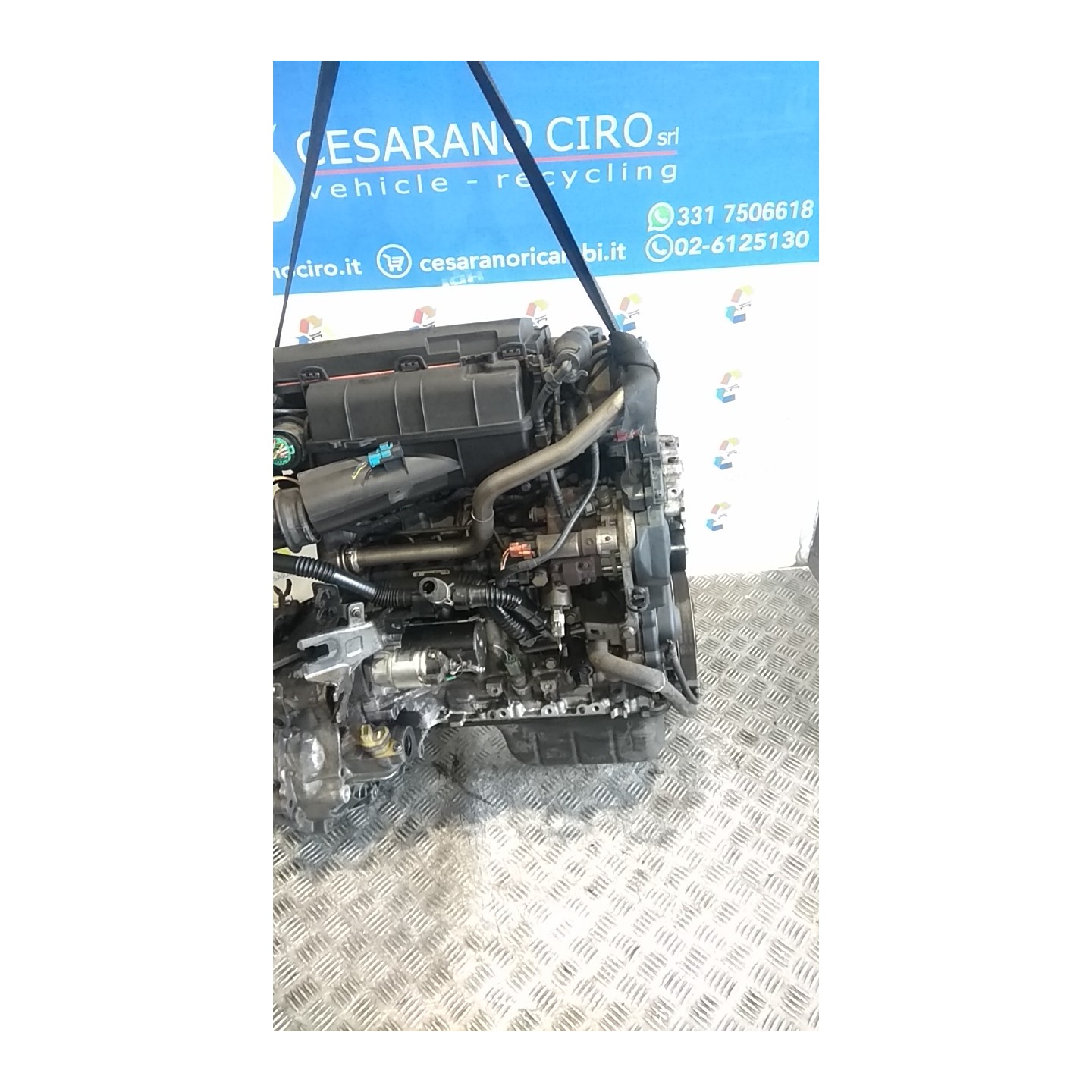 MOTORE SEMICOMPL. EURO 3 003 PEUGEOT 1007 (04/05-06/10) 8HZ 135FZ