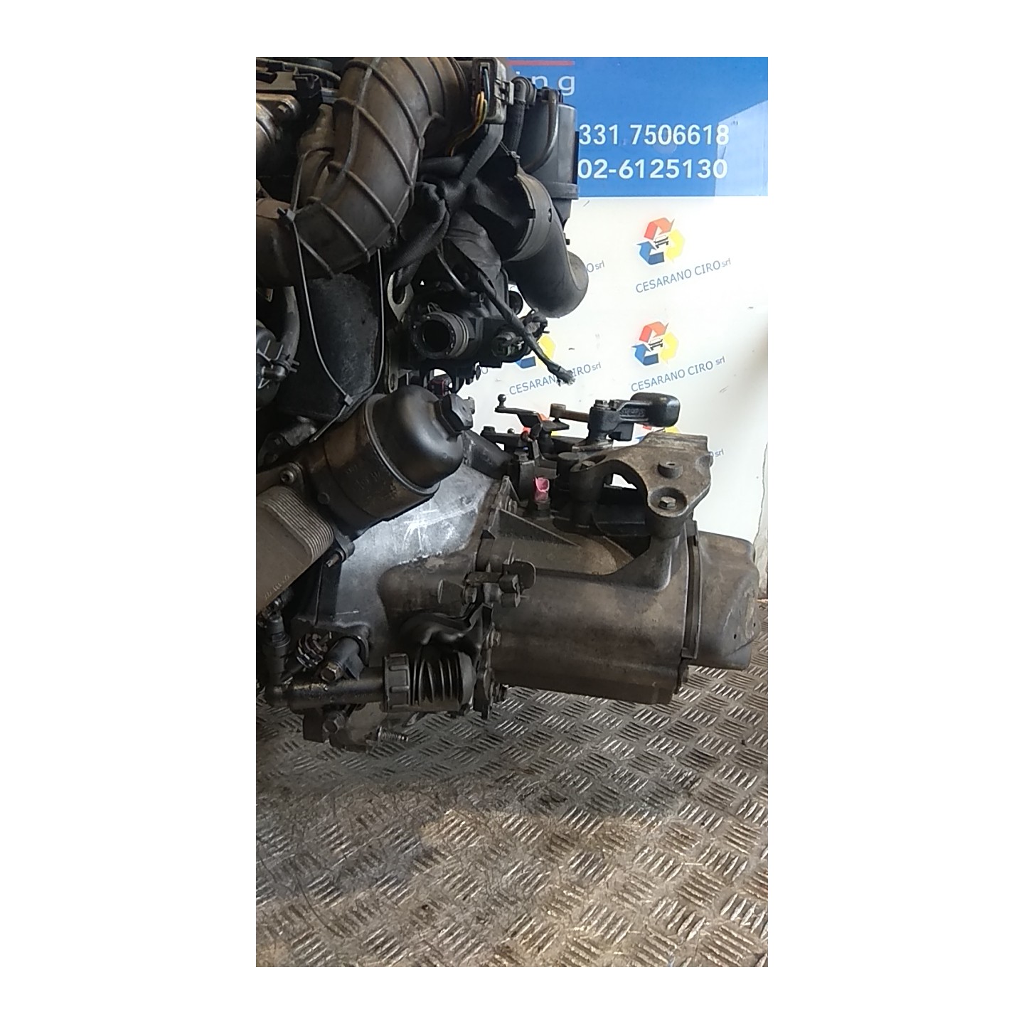 CAMBIO COMPL. DIFF.68 004 PEUGEOT 1007 (04/05-06/10) 8HZ 2222XF