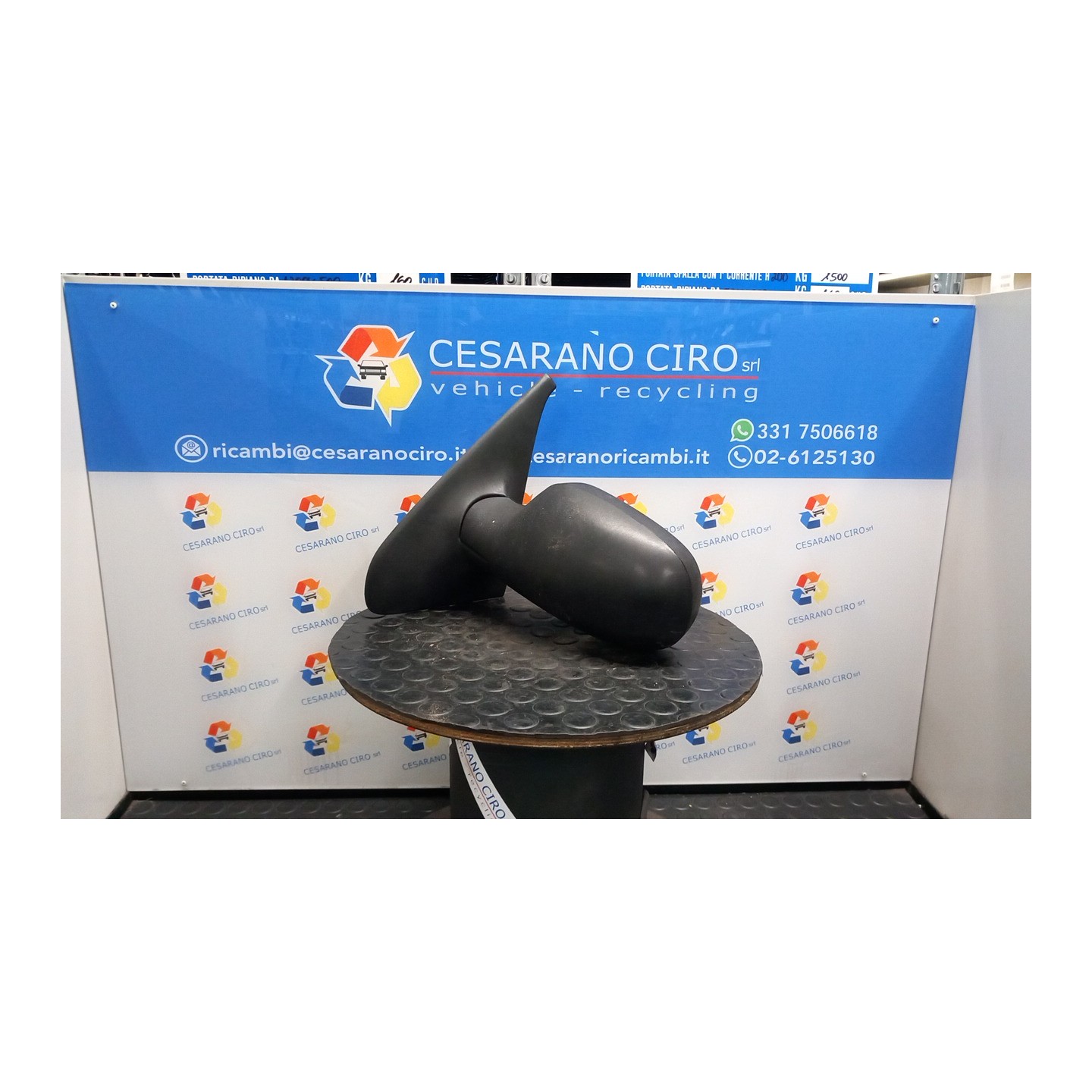RETROVISORE EST. REGOLAZ. ELETTR. SX. 021 RENAULT CLIO 2A SERIE (05/01-11/10) D7FG7 7700435863