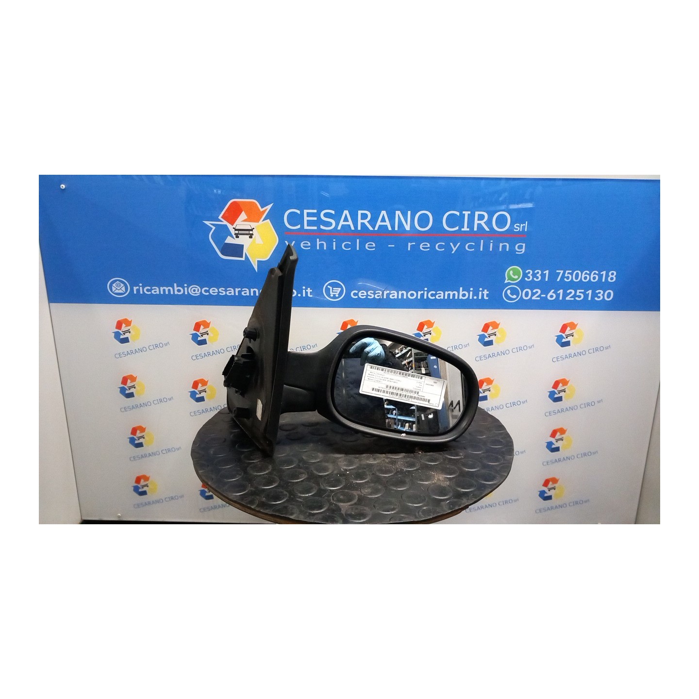 RETROVISORE EST. REGOLAZ. ELETTR. DX. 039 RENAULT CLIO 2A SERIE (05/01-11/10) D4FB7 7700435864