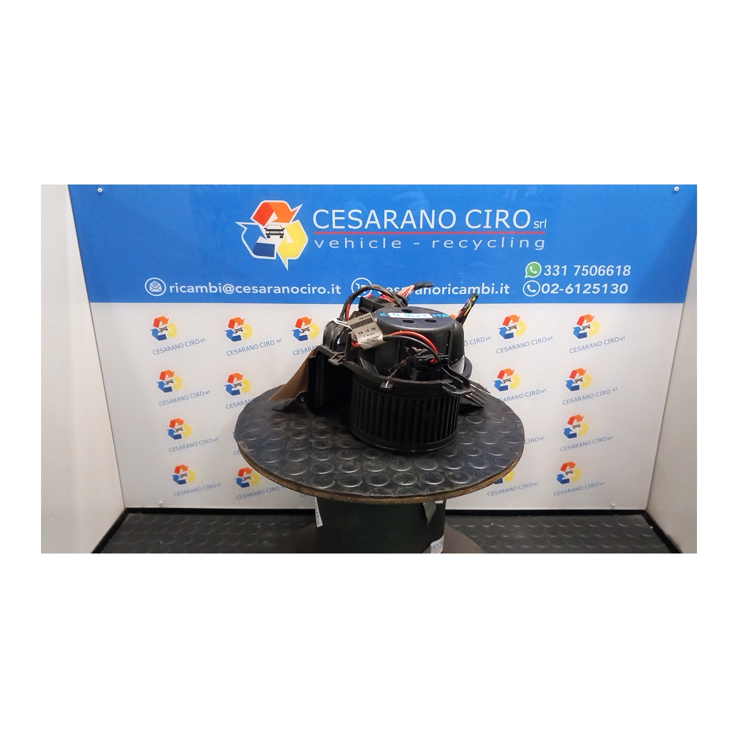 MOTORINO VENTILAZIONE ABITACOLO A/C REG. 040 RENAULT CLIO 2A SERIE (05/01-11/10) D4FB7 7701051271