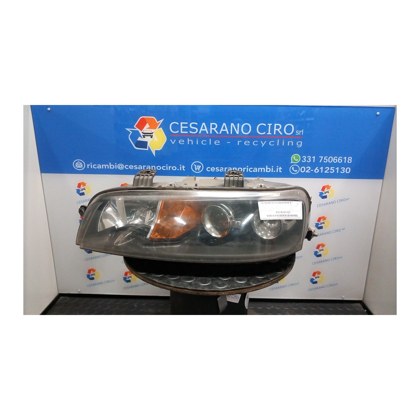 PROIETTORE SX. 063 FIAT PUNTO (1N/1P) (07/99-12/05) 188A4000 51712396