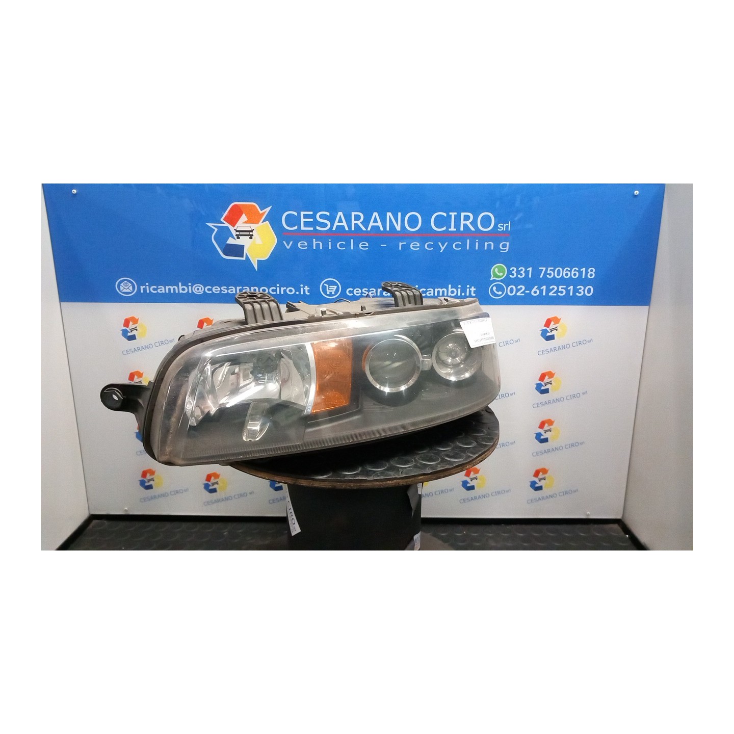 PROIETTORE SX. 063 FIAT PUNTO (1N/1P) (07/99-12/05) 188A4000 51712396