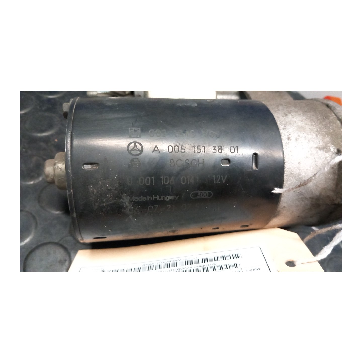 MOTORINO AVVIAMENTO 117 SMART FORTWO (A/C450) (01/04-10/07) 61 Q0001477V006000000