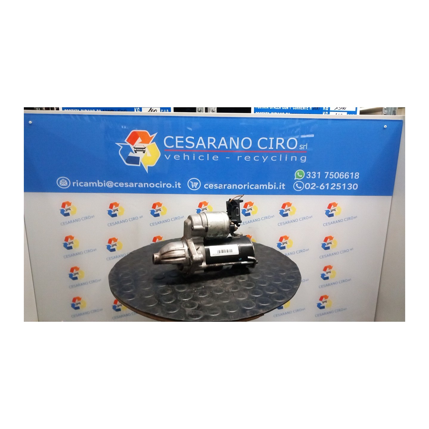MOTORINO AVVIAMENTO 126 OPEL CORSA (S07) (01/11-05/15) A13DTC 55578093