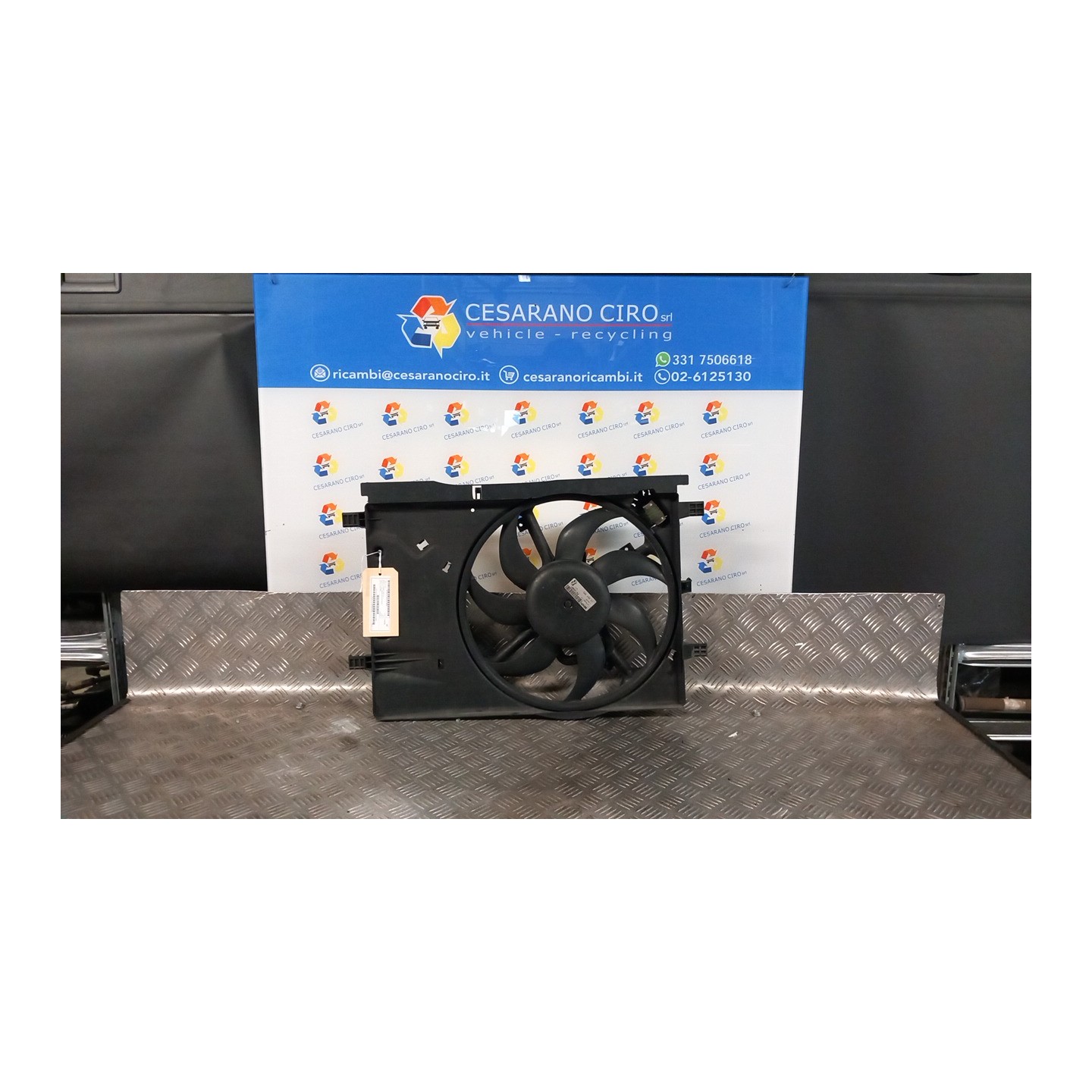 CONVOGLIATORE ARIA C/ELETTROVENTOLA A/C 002 FIAT GRANDE PUNTO (2Y) (06/05-05/08 199A3000 55703902