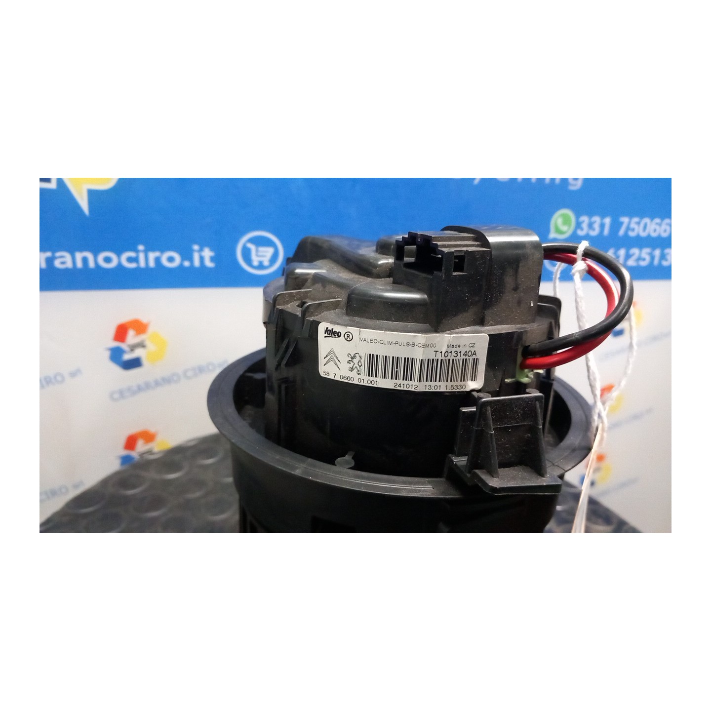 MOTORINO VENTILAZIONE ABITACOLO 036 PEUGEOT 208 (01/12-11/15) HM01 1608182080