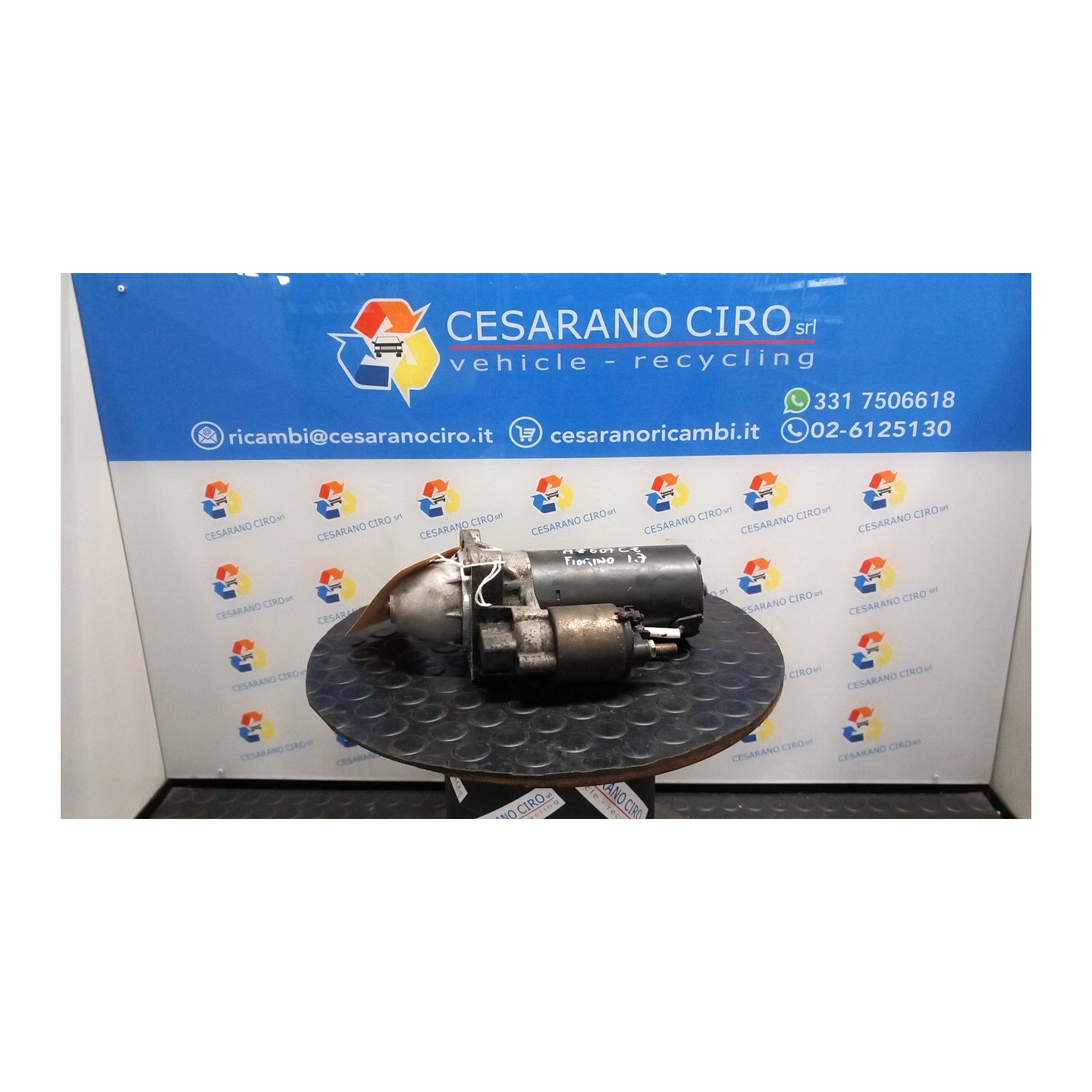 MOTORINO AVVIAMENTO 039 FIAT FIORINO (10/93-06/99) 146D7000 46446291