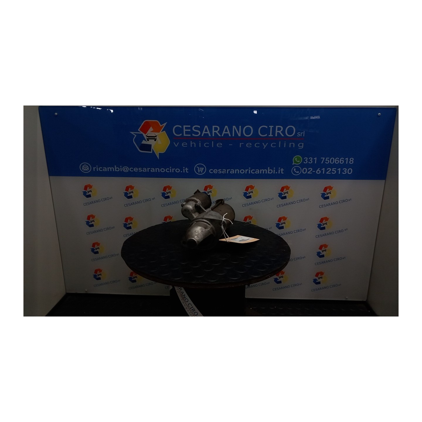 MOTORINO AVVIAMENTO SU 063 CHEVROLET (DAEWOO) TACUMA (U100) (01/05-07/10) A16DMS 96469963