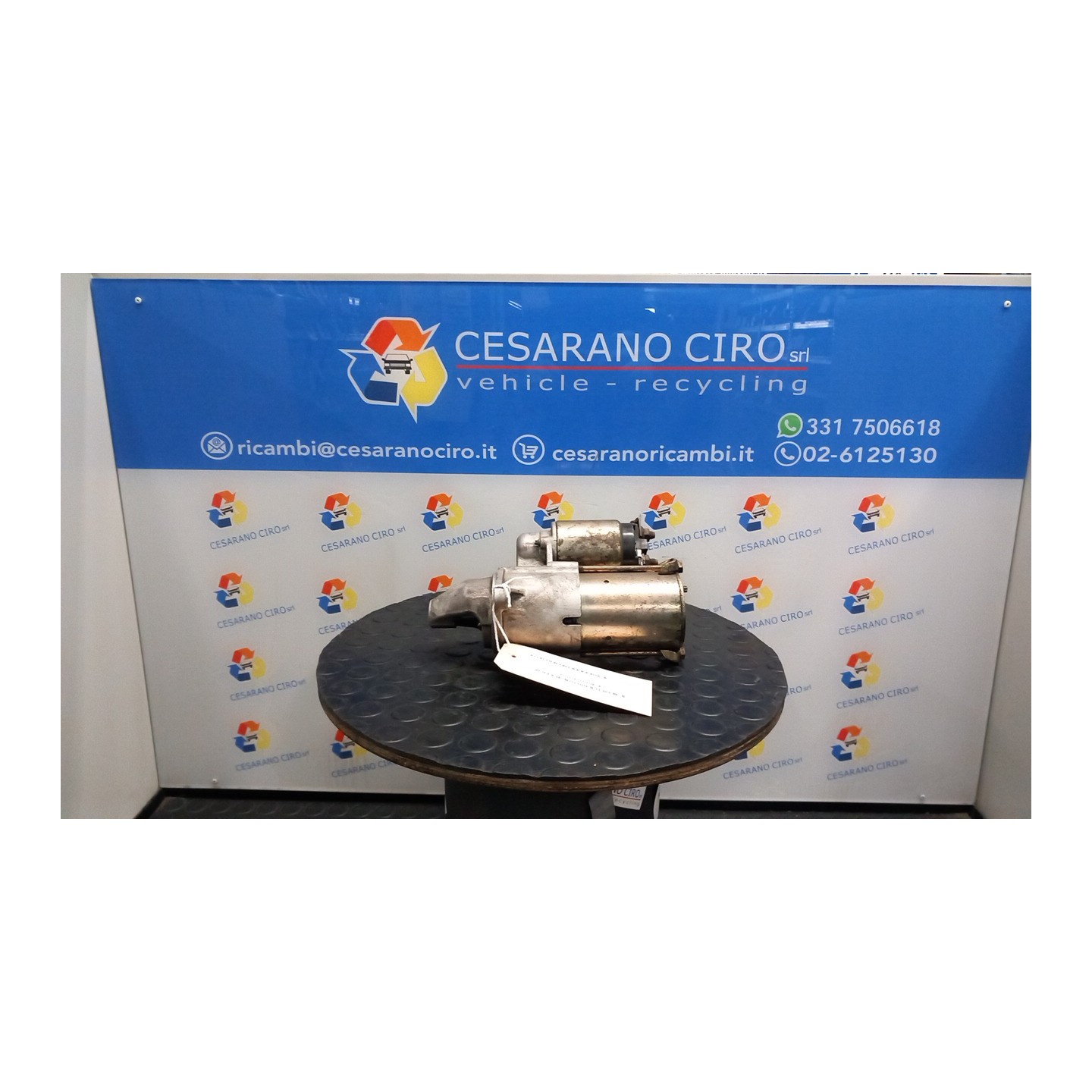 MOTORINO AVVIAMENTO SU 063 CHEVROLET (DAEWOO) TACUMA (U100) (01/05-07/10) A16DMS 96469963