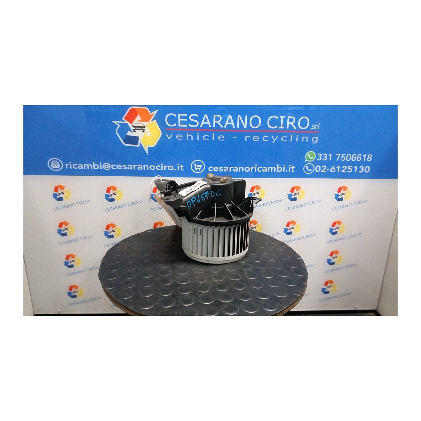 MOTORINO VENTILAZIONE ABITACOLO 076 OPEL CORSA (S07) (07/06-02/11) Z12XEP 13335075