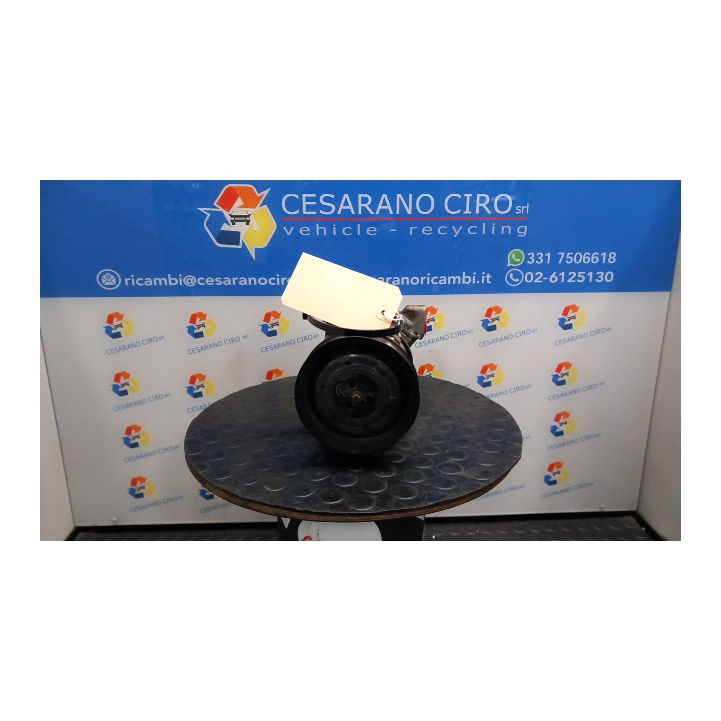 COMPRESSORE A/C 02-03- 090 TOYOTA YARIS (10/01-11/05)     (FRP) 2SZFE 883100D140