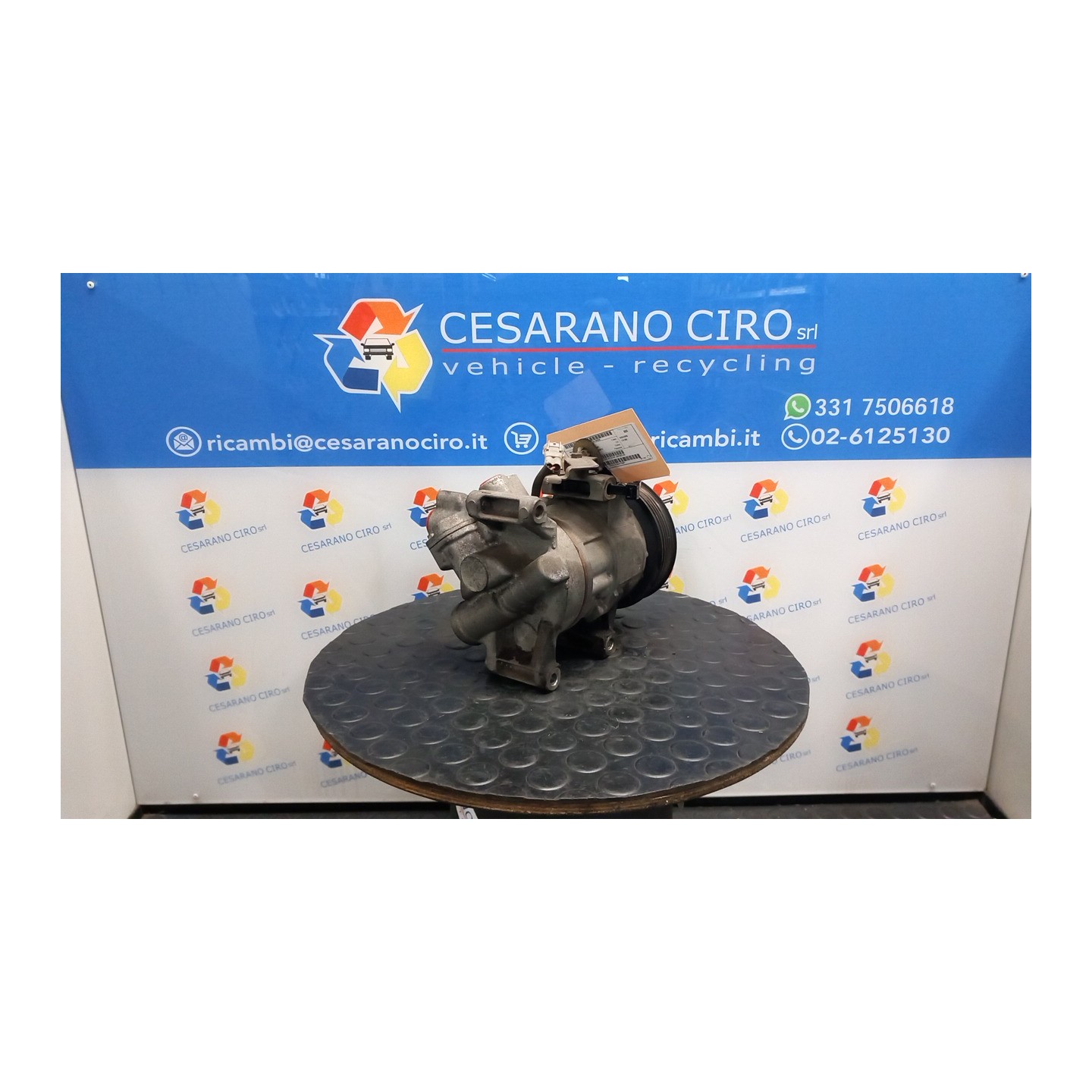 COMPRESSORE A/C 02-03- 090 TOYOTA YARIS (10/01-11/05)     (FRP) 2SZFE 883100D140