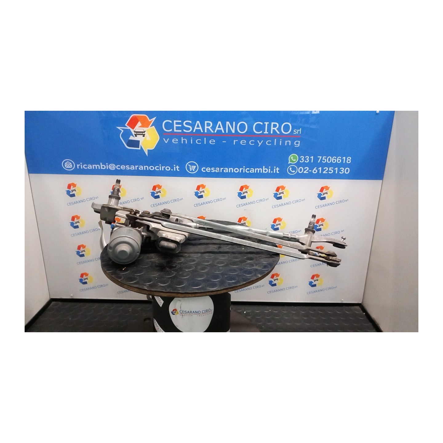 MECCANISMO TERGIPARABREZZA CON MOTOR 109 PEUGEOT 308 (07/13-) AH01 9810327980