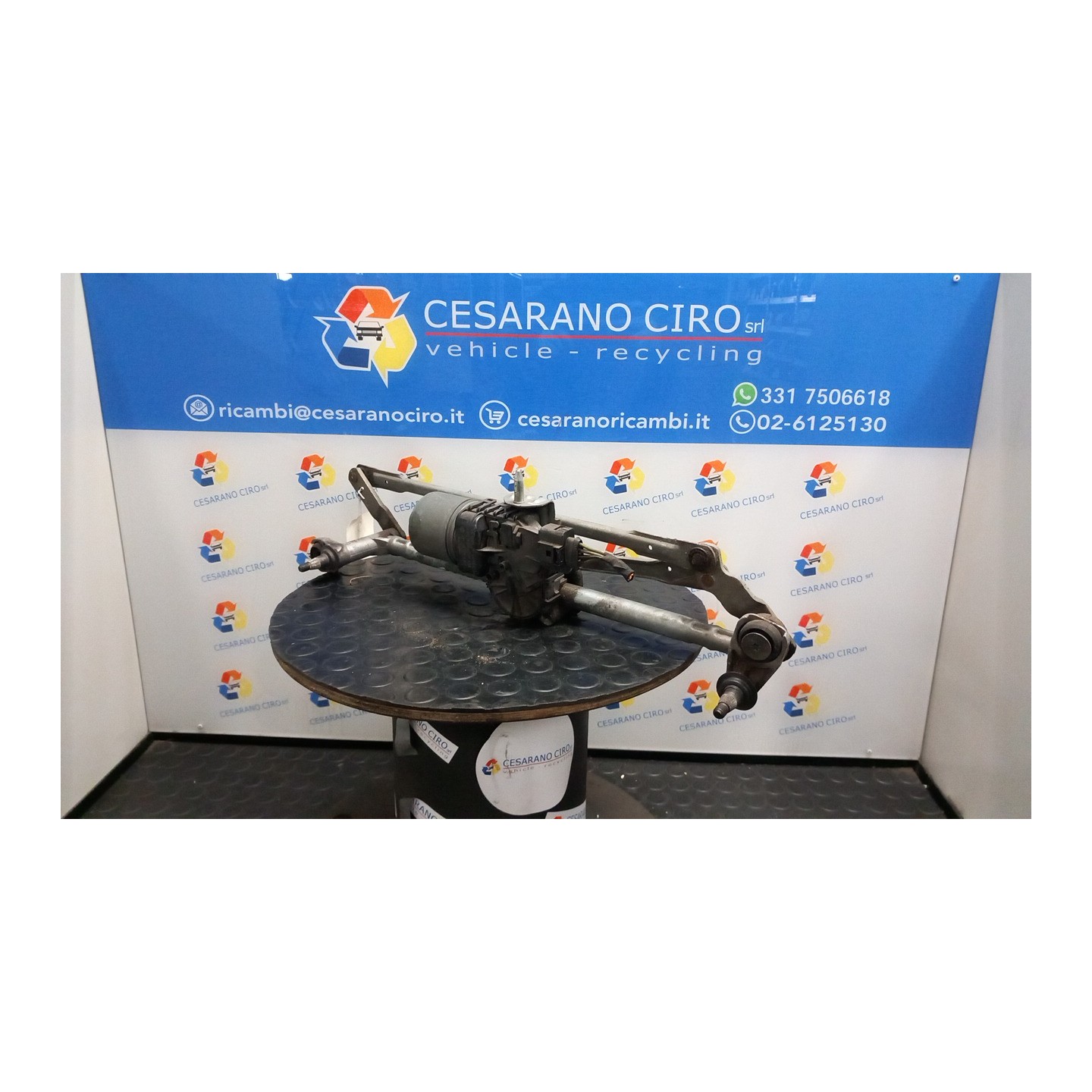 MECCANISMO TERGIPARABREZZA CON MOTOR 110 VOLKSWAGEN POLO (6R) (05/09-10/14) CGG 6R1955023C