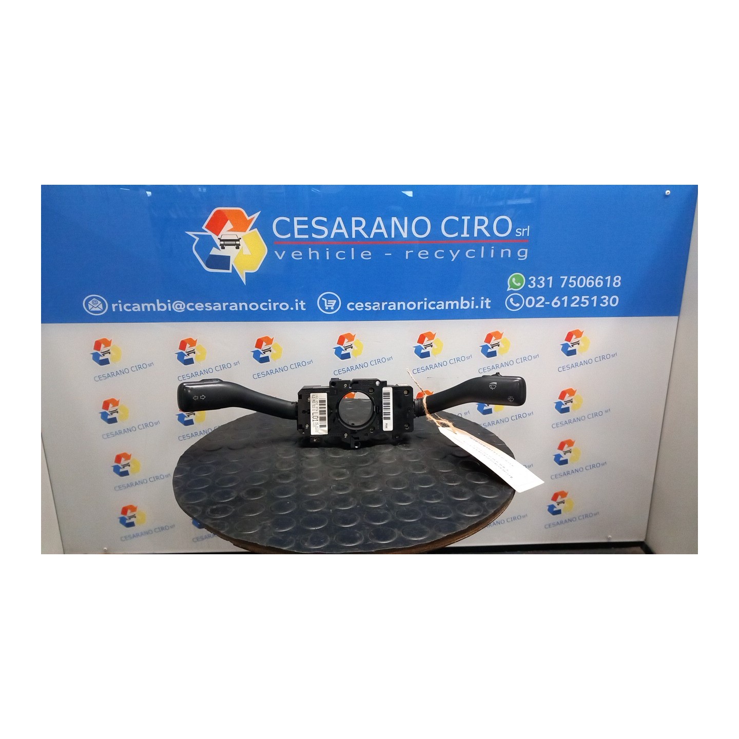 BLOCCO COMANDI TERGICRISTALLI 138 AUDI A2 (8Z) (06/00-02/06) AUA 4B0953503E01C