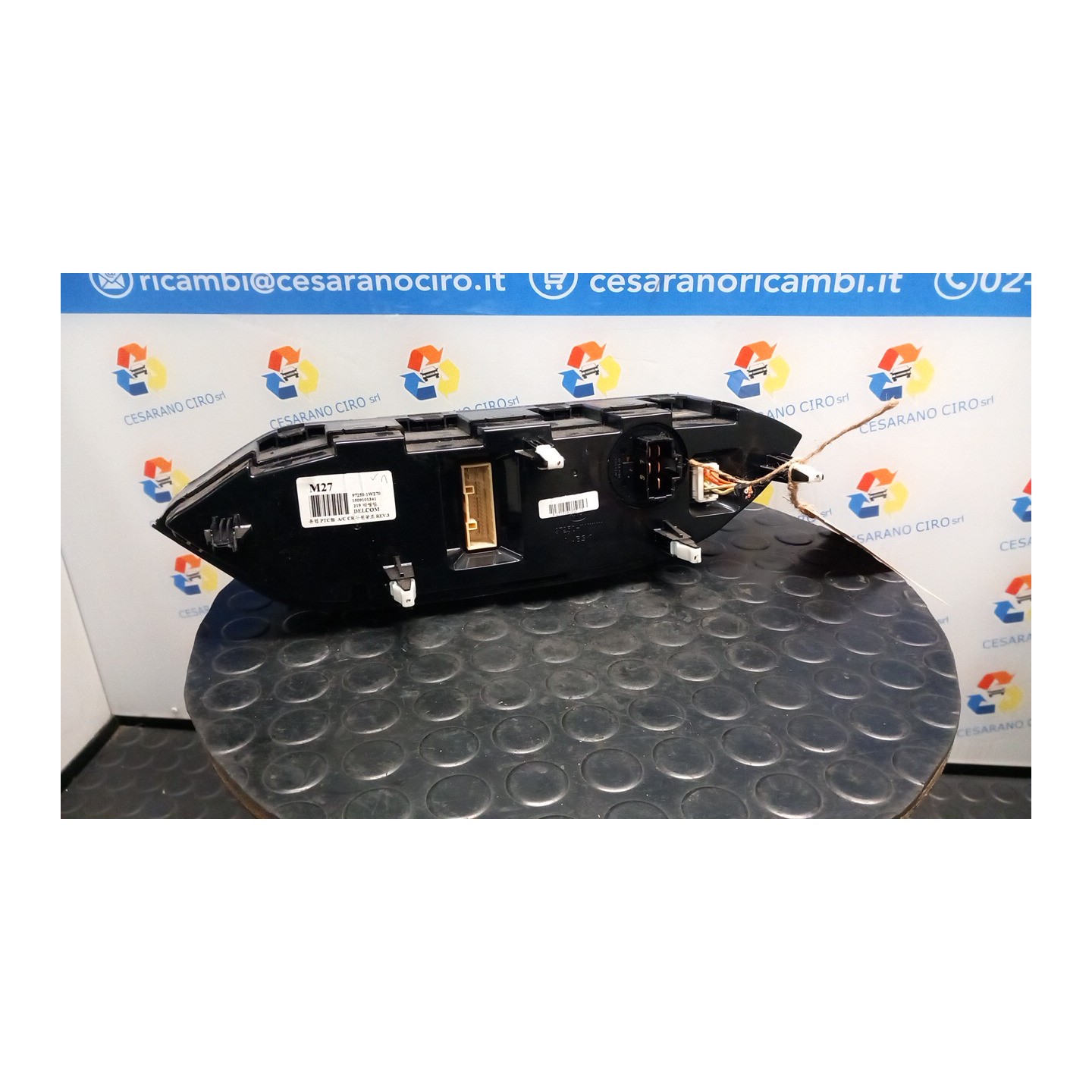 BLOCCO COMANDO CLIMATIZZAZIONE C/A/C AUTO/IONIZZAT./PTC 008 KIA RIO 3A SERIE (01/15-10/17) G4LA 972501W640