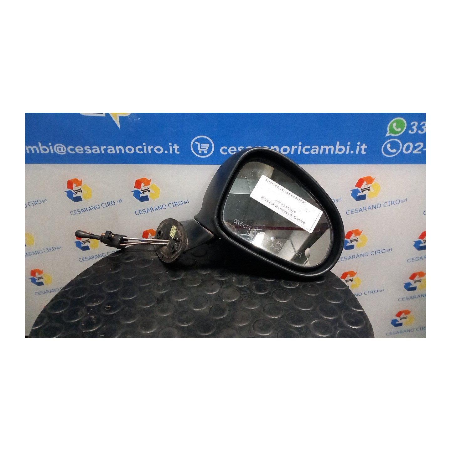 RETROVISORE EST. DX. 020 CHEVROLET (DAEWOO) MATIZ (M200) (04/05-12/10) A08S3 96600408