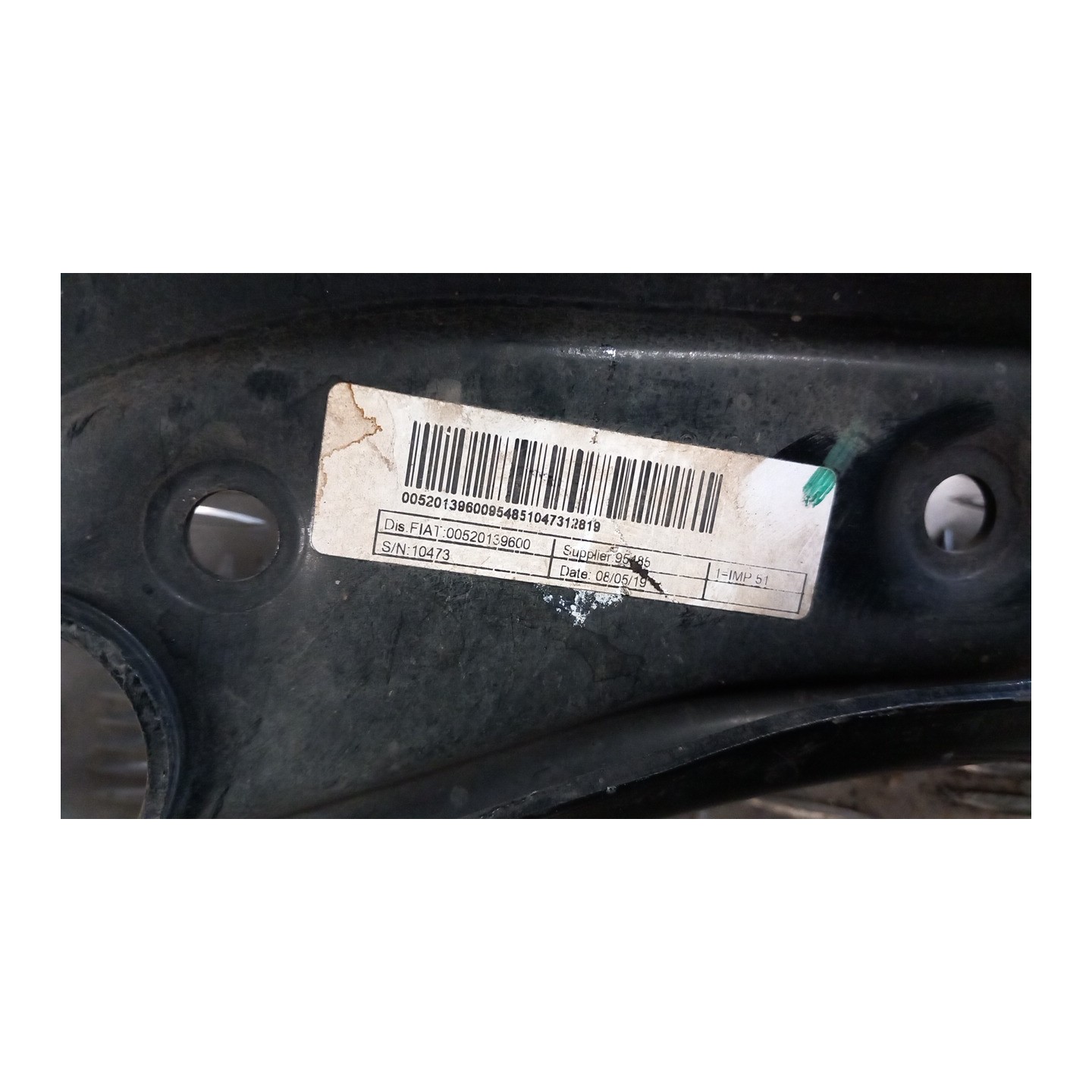 BRACCIO OSCILLANTE SOSP. ANT. SX. 029 FIAT PANDA (4Q) (05/16-) 169A4000 52013960